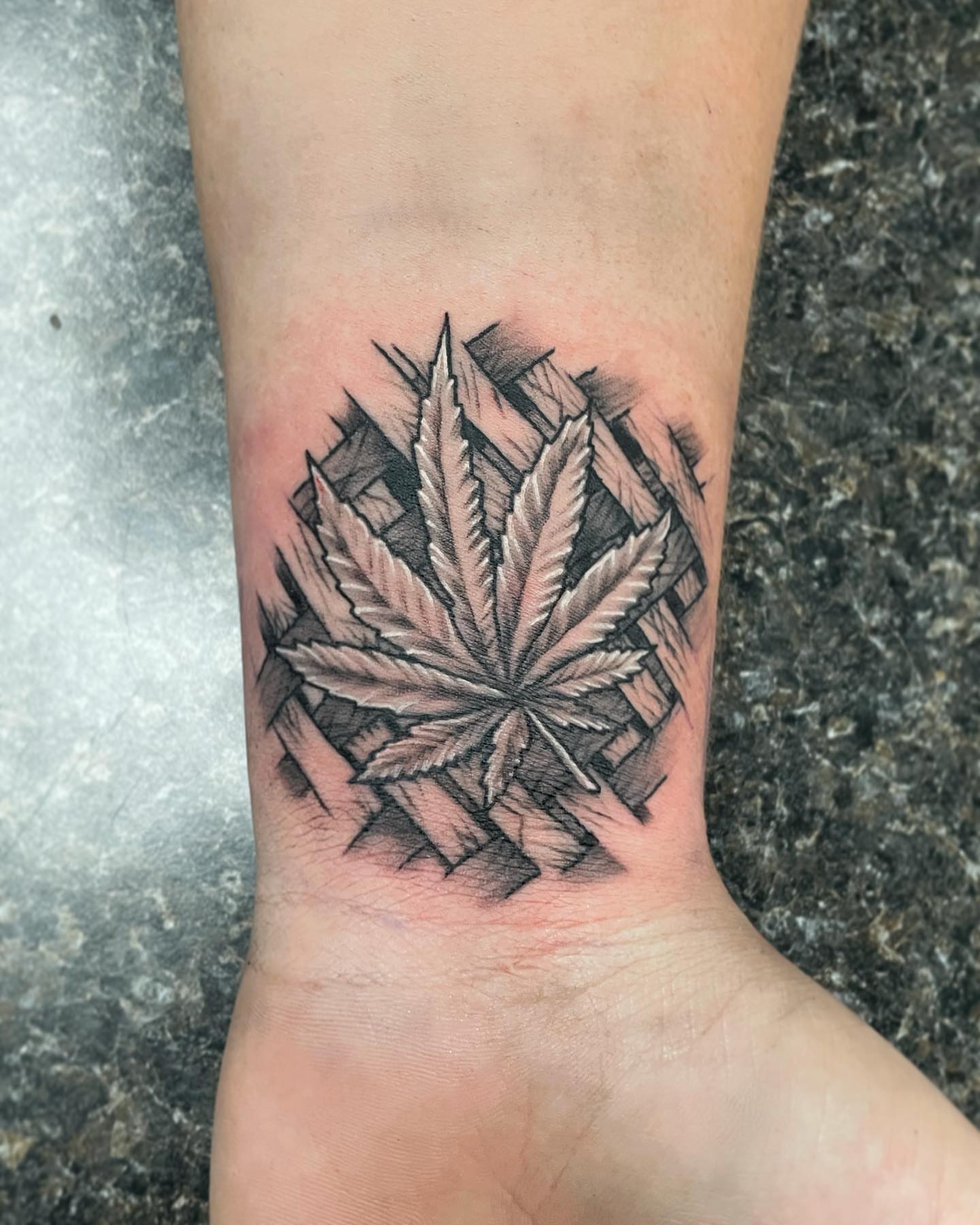 Tattoo by @candybrainink — black_and_grey