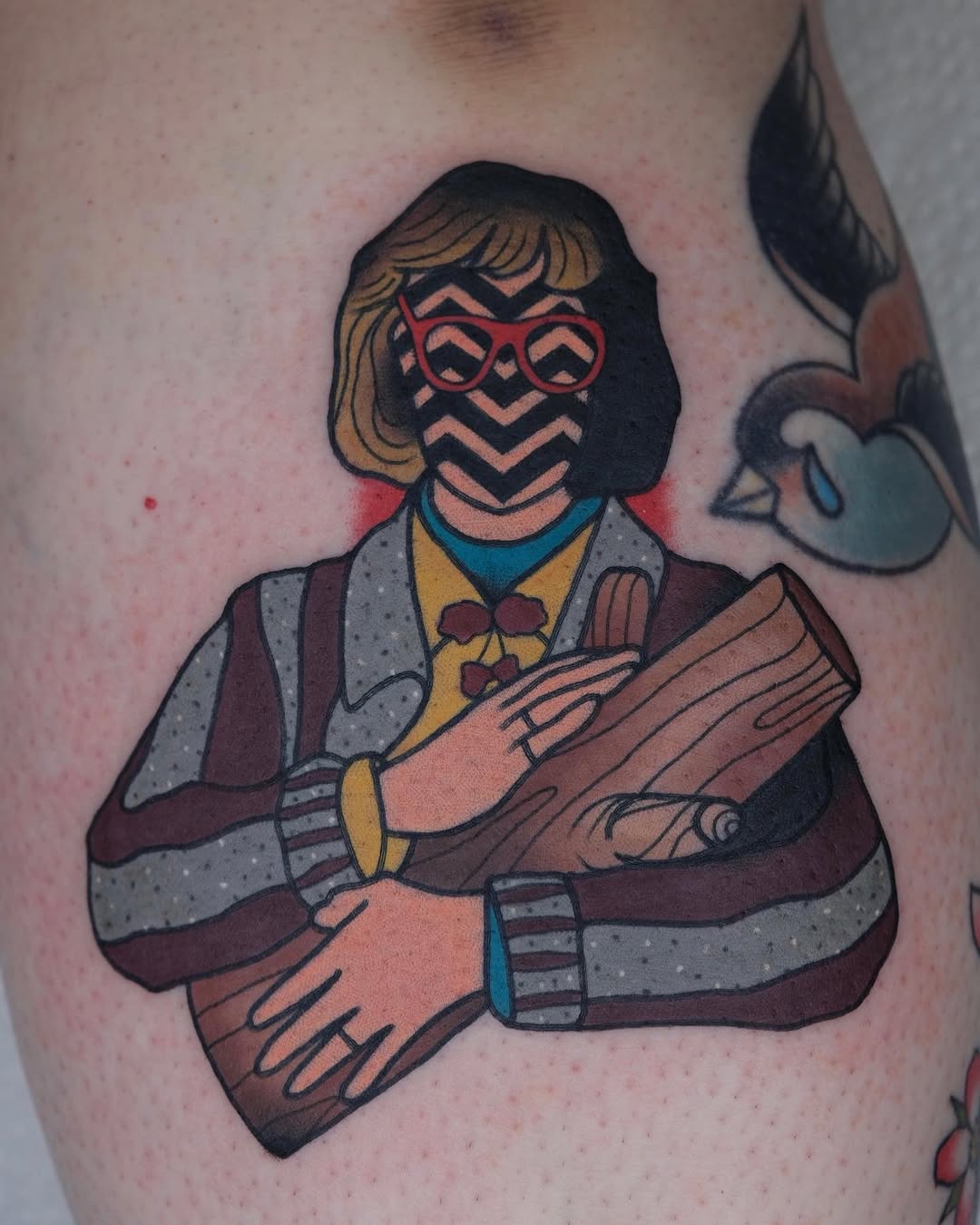 Tattoo by @jamesmaxwelltattoos — neo_traditional, realism