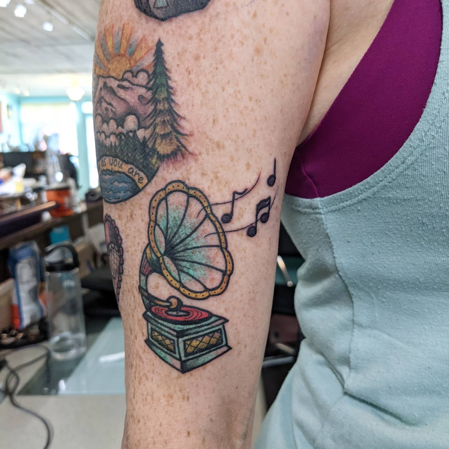 Tattoo by @mousetattoo — new_school