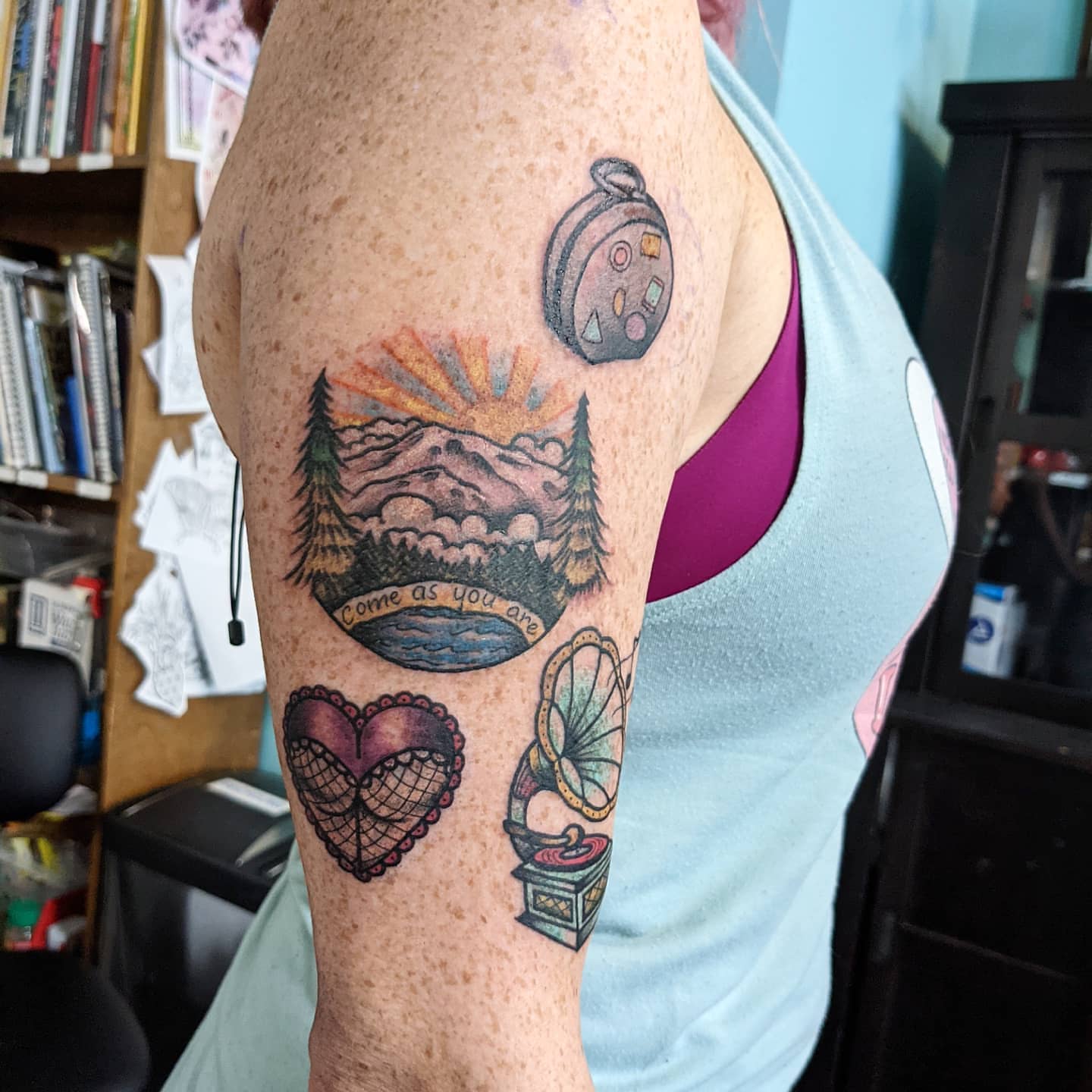 Tattoo by @mousetattoo — american_traditional, realism