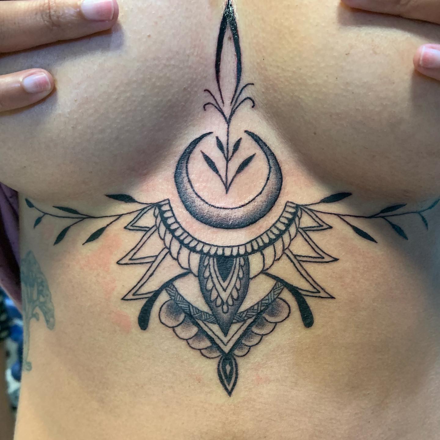Tattoo by @inkbydonv β black_and_grey, geometric