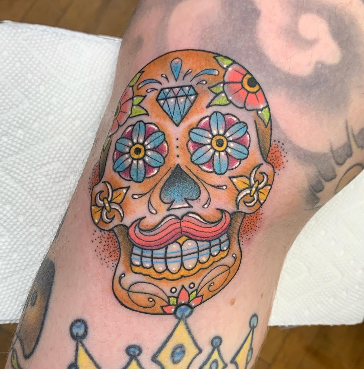 Tattoo by @oldetownescott — chicano