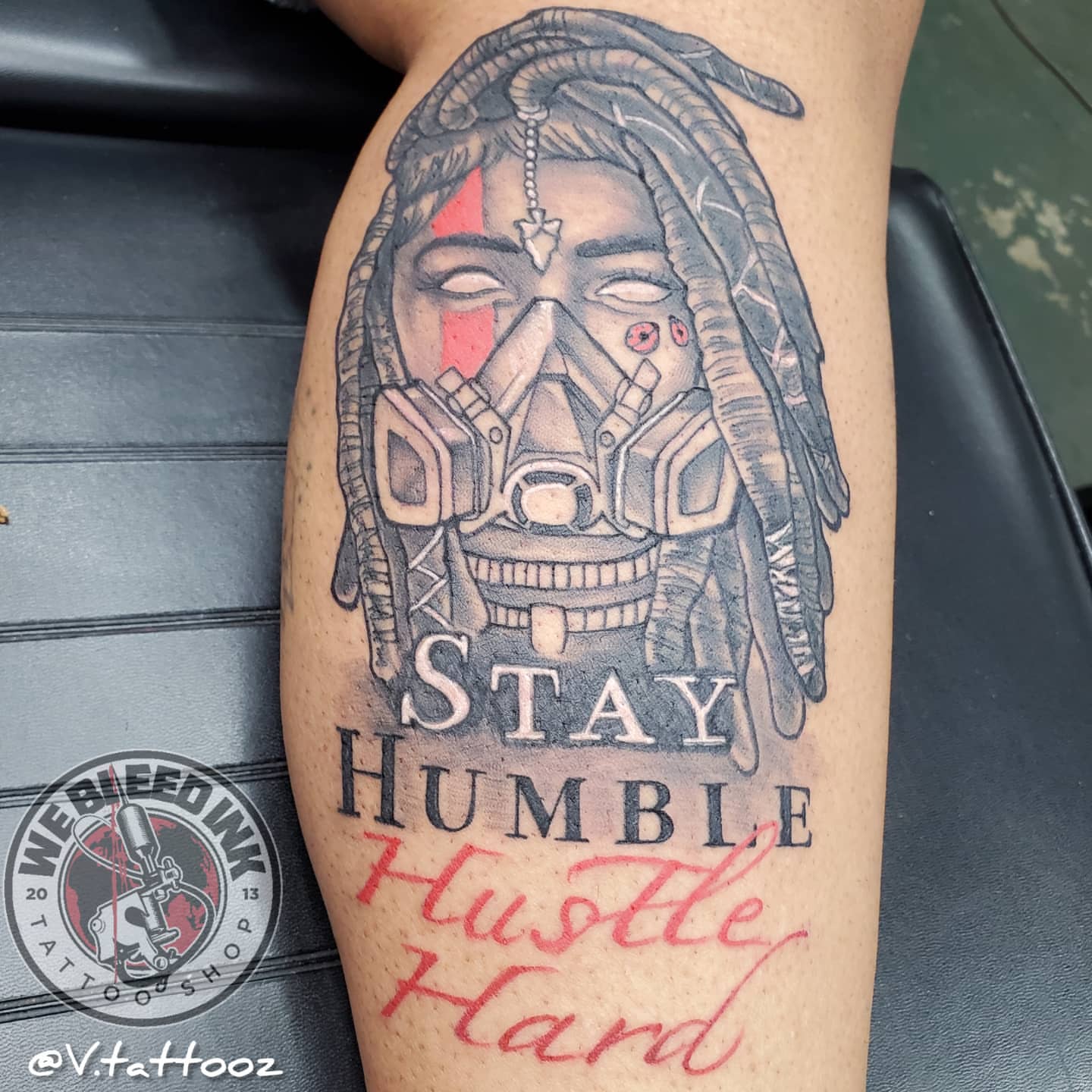 Tattoo by @v.tattooz — black_and_grey