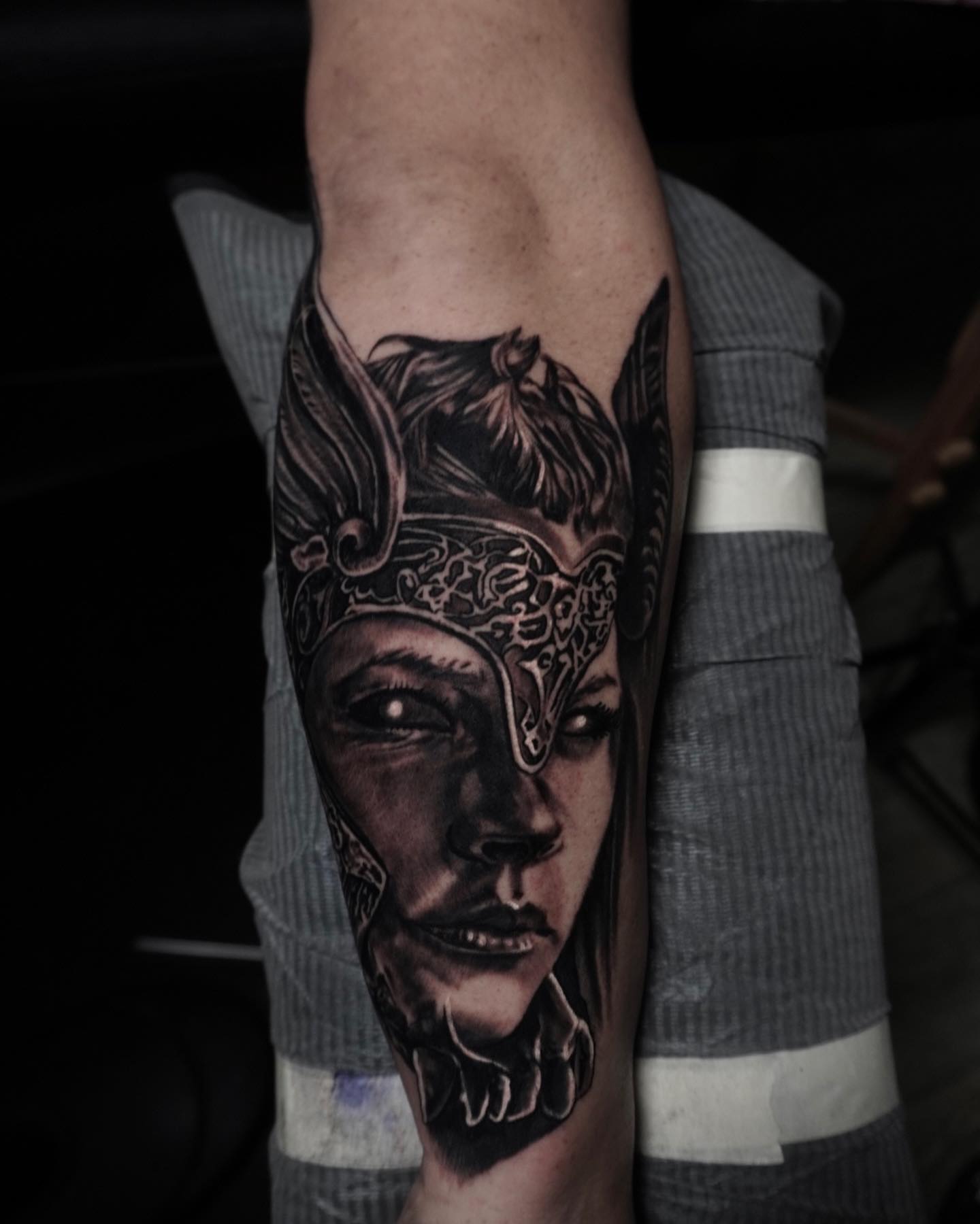 Tattoo by @b.cass_killingsword โ realism, dark_realism