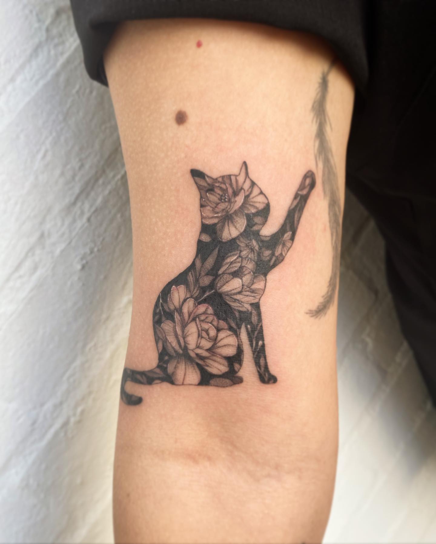 Tattoo by @c.x.dotline — black_and_grey