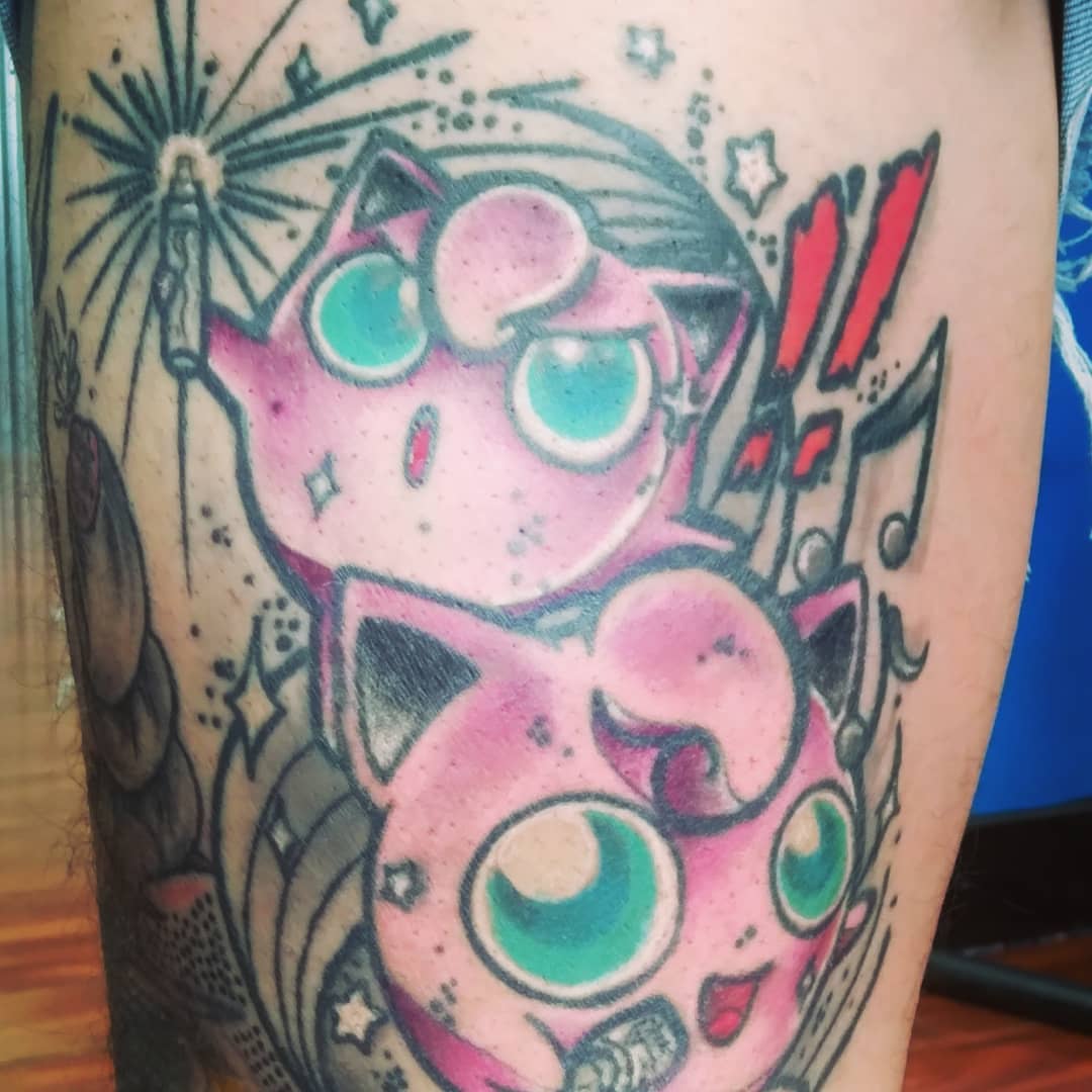 Tattoo by @thor.hughes.355 — new_school, dotwork