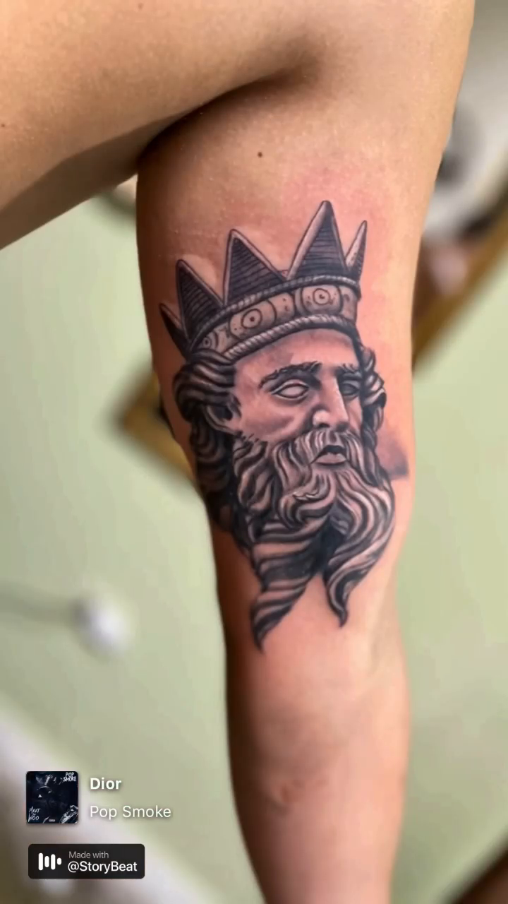 Tattoo by @alfontattoo_ink — realism, black_and_grey