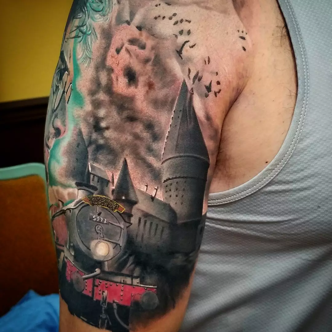 Tattoo by @lougottitattoo — realism, dark_realism