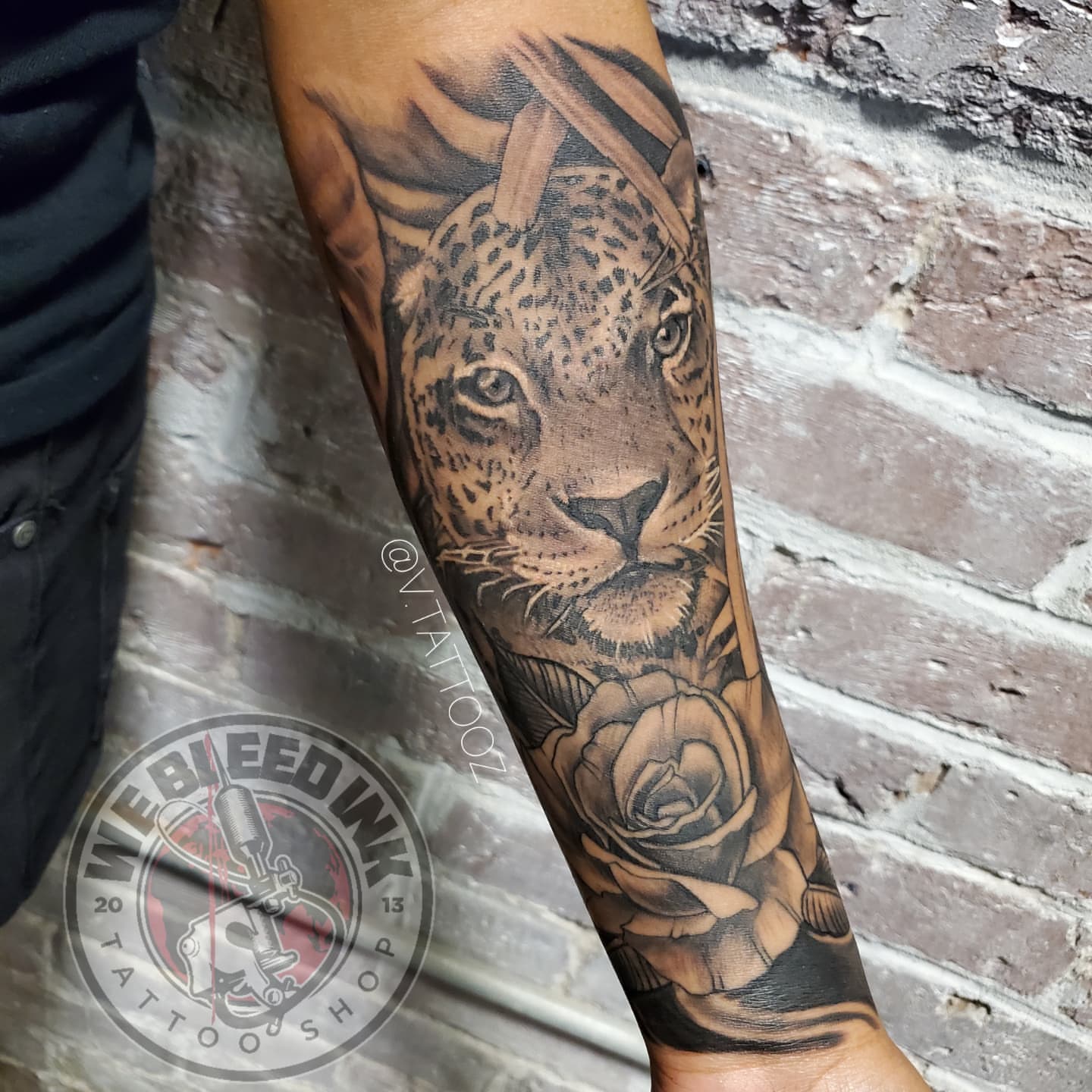 Tattoo by @v.tattooz — realism, black_and_grey