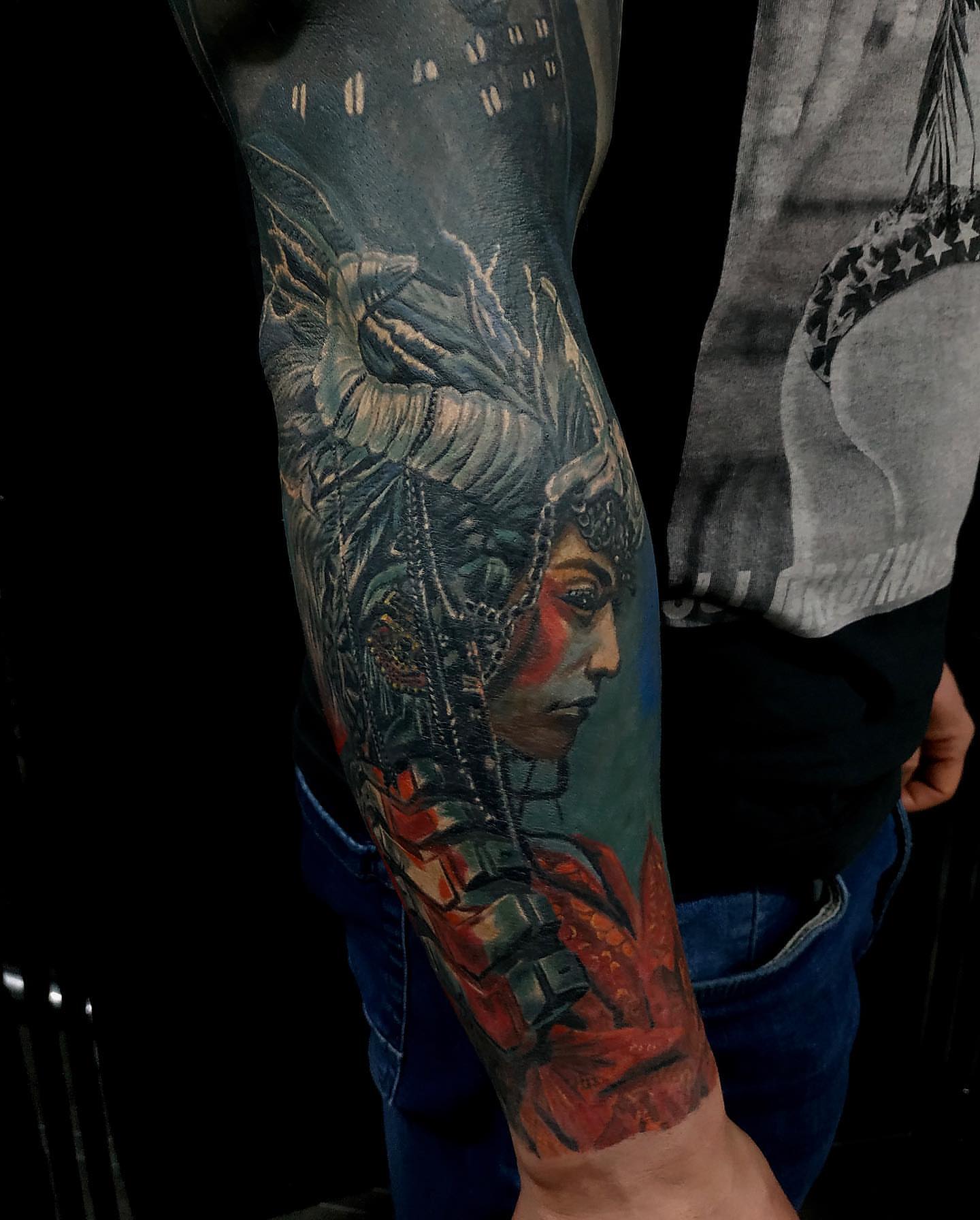 Tattoo by @vladimirlutaev — realism, dark_realism