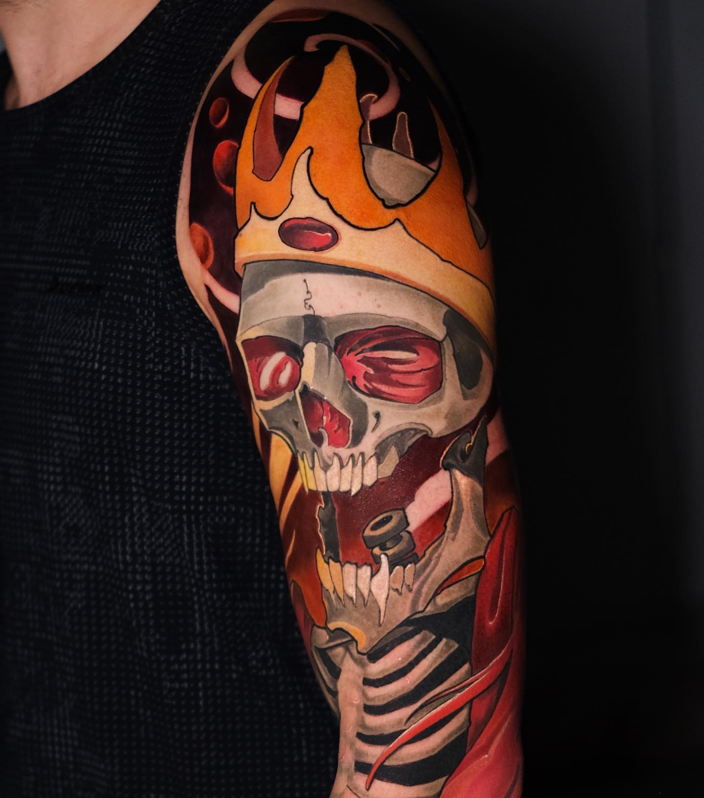 Tattoo by @harleytattooartist — dark_realism