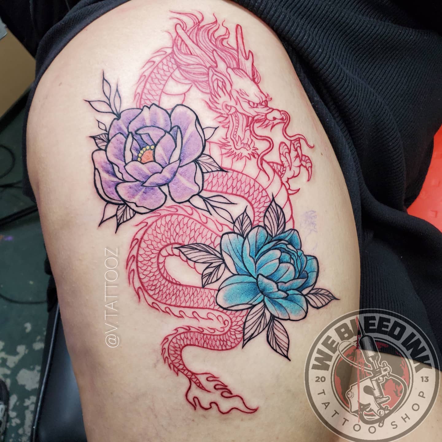 Tattoo by @v.tattooz — japanese_irezumi, realism