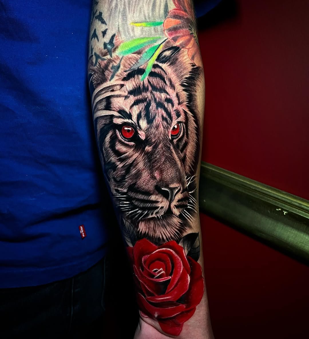 Tattoo by @davesancheztattooer — realism, black_and_grey