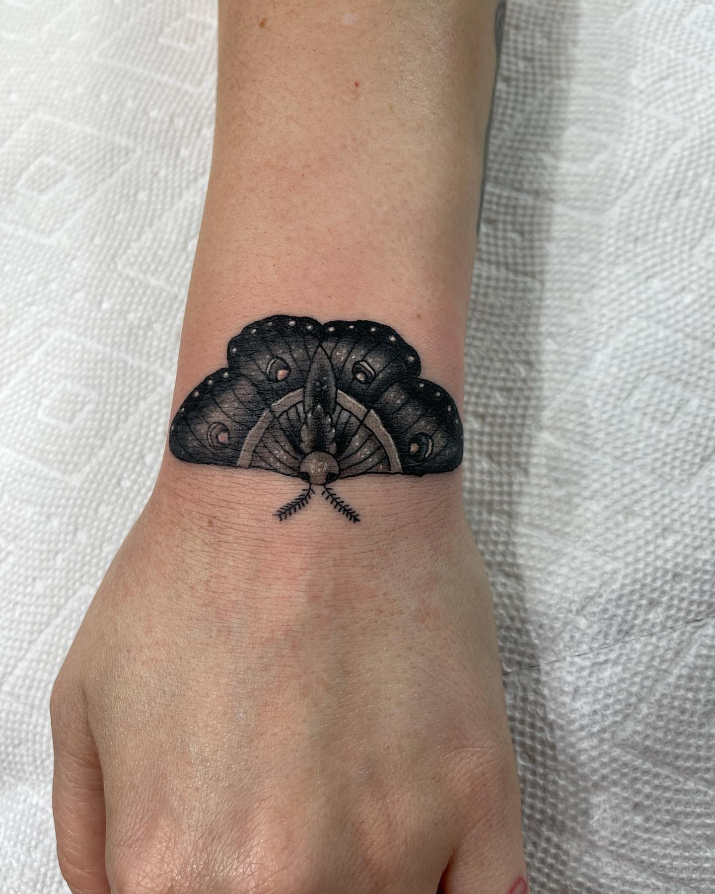 Tattoo by @jocetattoos — dotwork