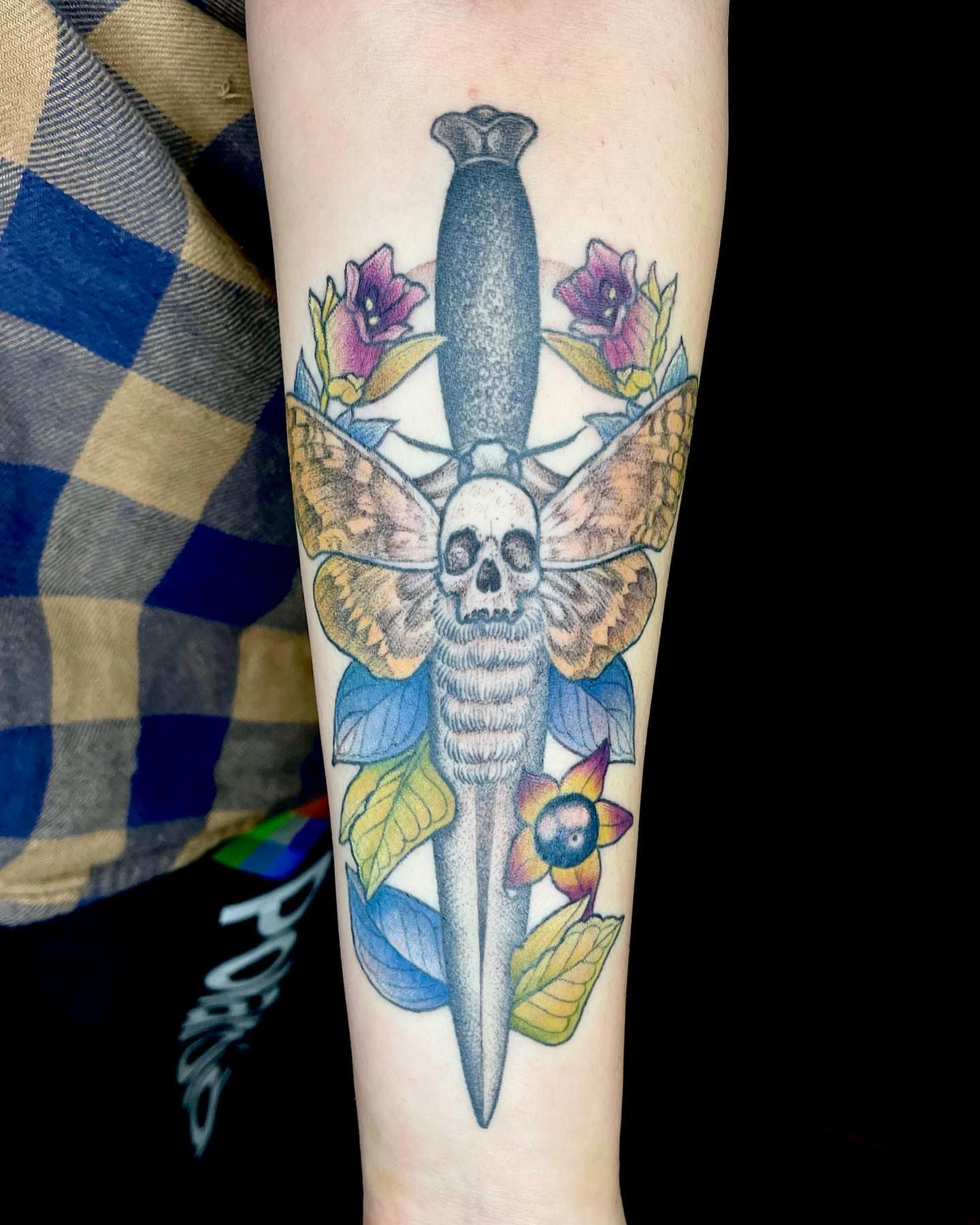 Tattoo by @therubygore — neo_traditional, dotwork