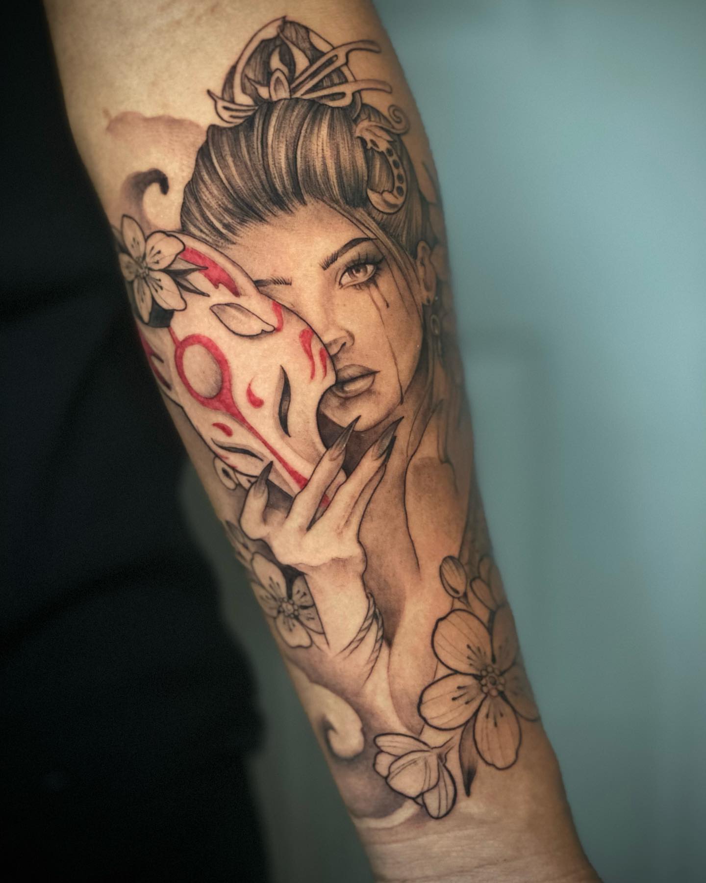 Tattoo by @onespeedtattoo — realism, japanese_irezumi