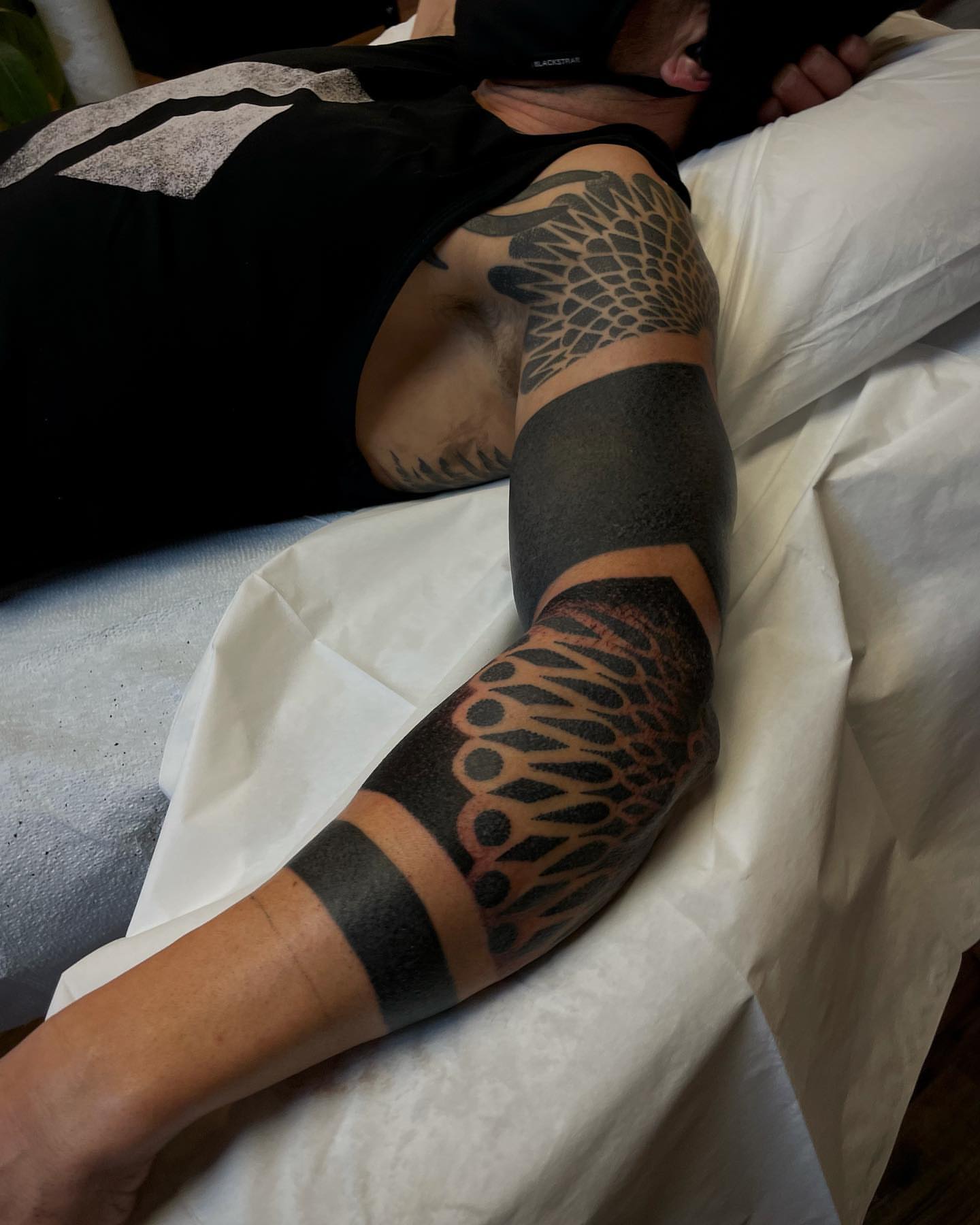 Tattoo by @tattoosbygina — geometric