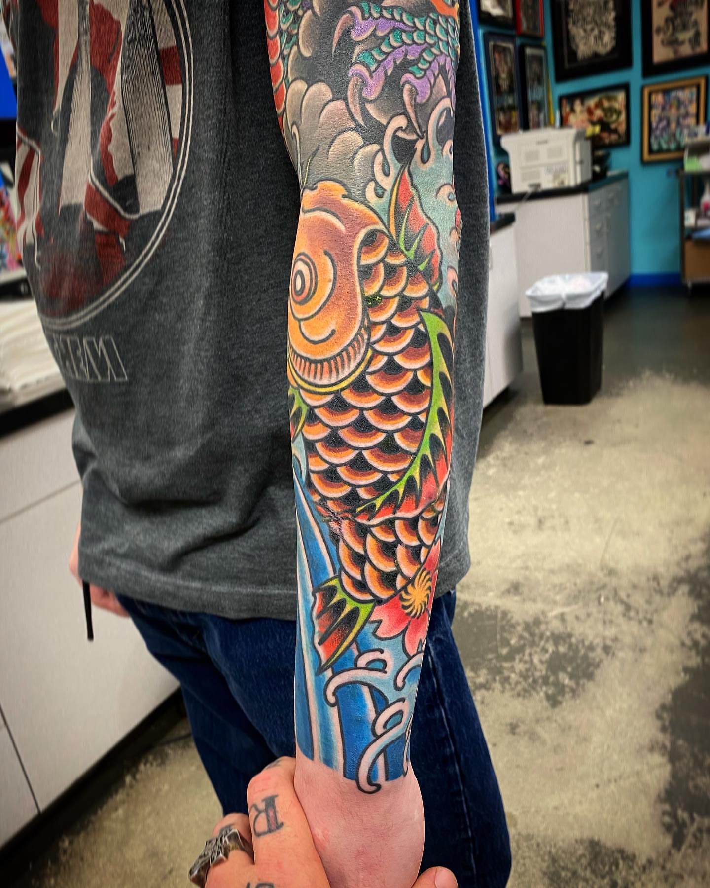 Tattoo by @t_hundahl — japanese_irezumi