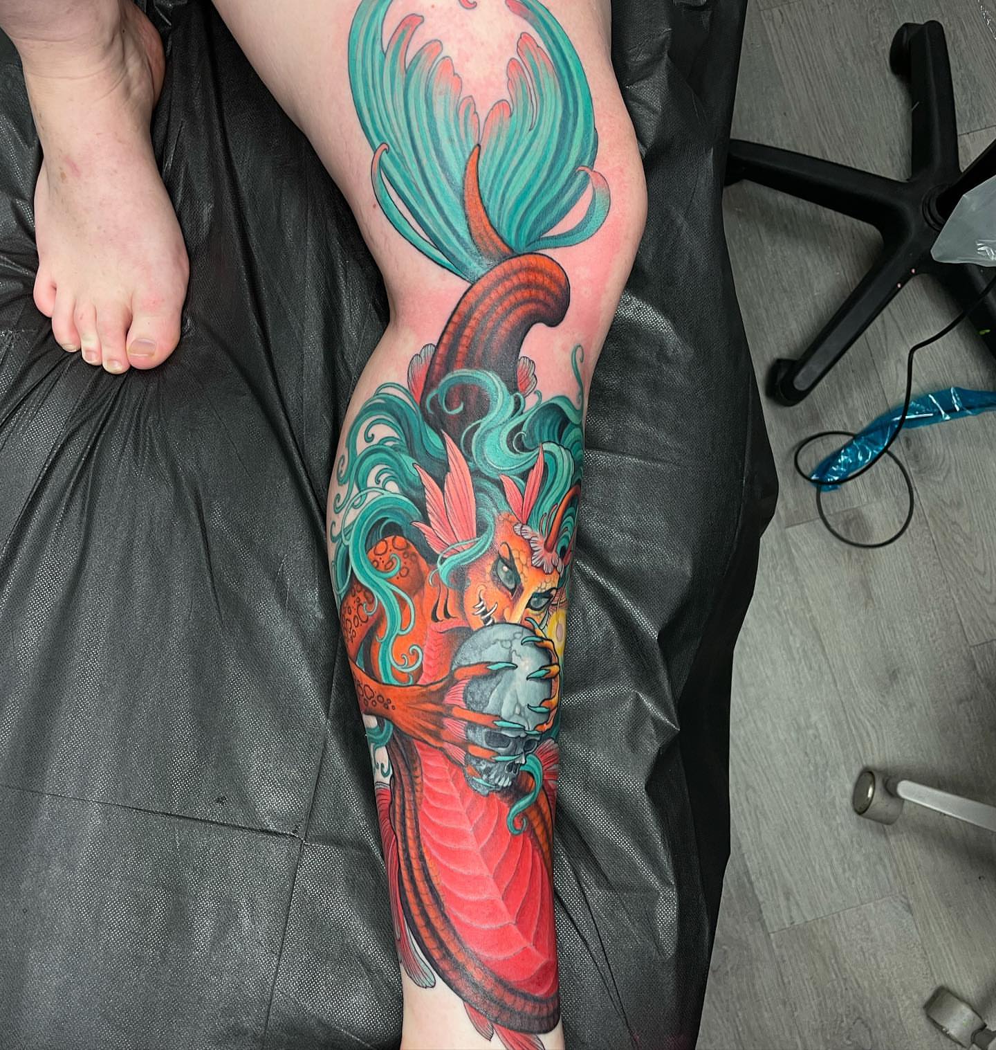 Tattoo by @erinchancetattoo — japanese_irezumi