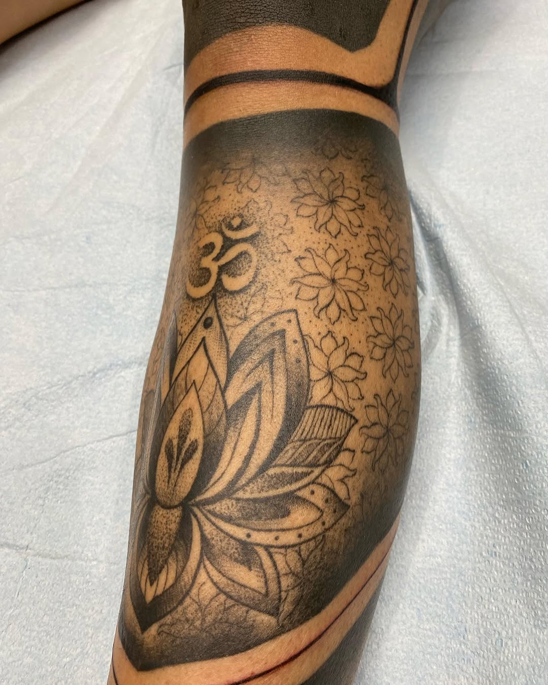 Tattoo by @tonybolony20 — dotwork, ornamental