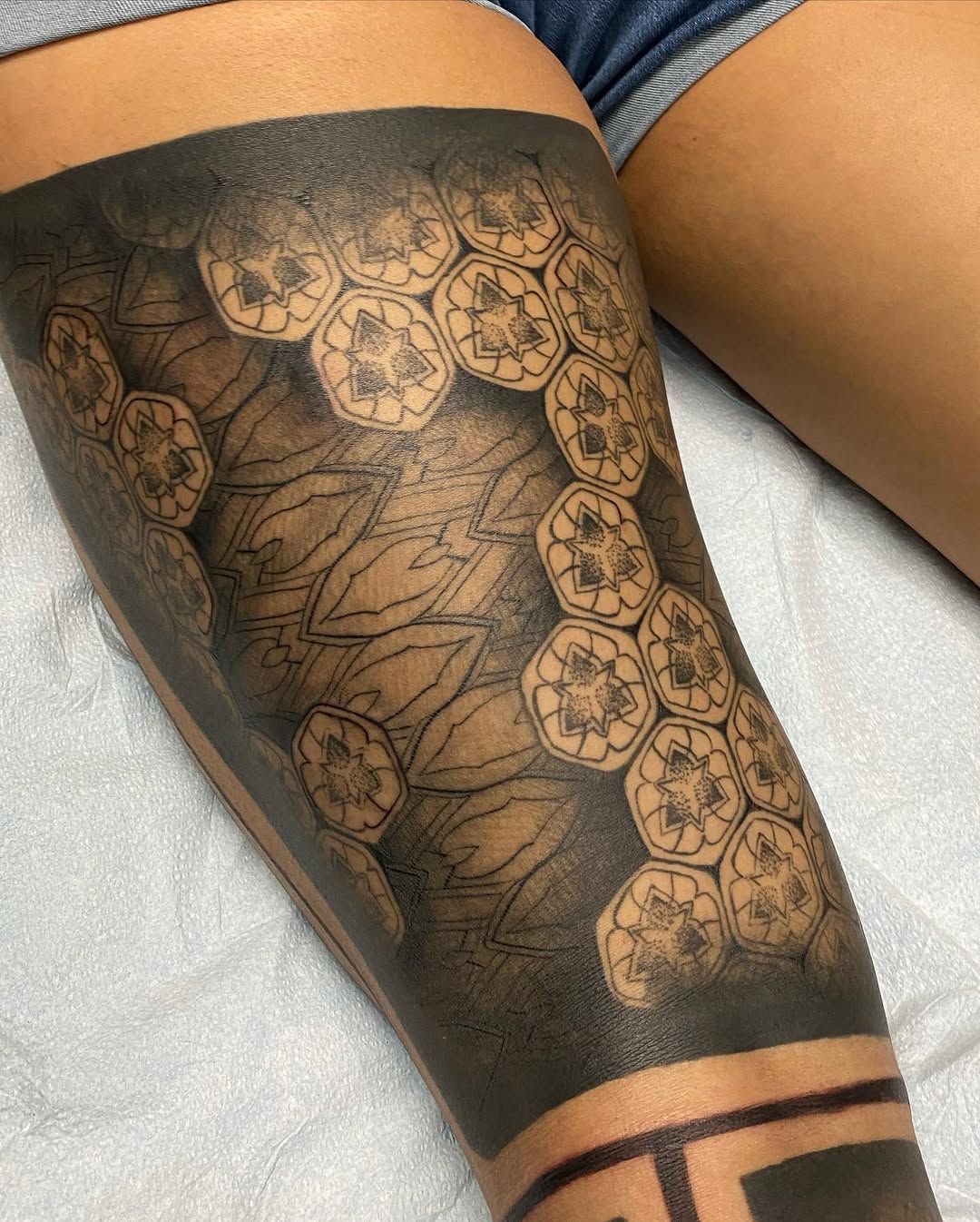 Tattoo by @tonybolony20 — geometric, blackwork