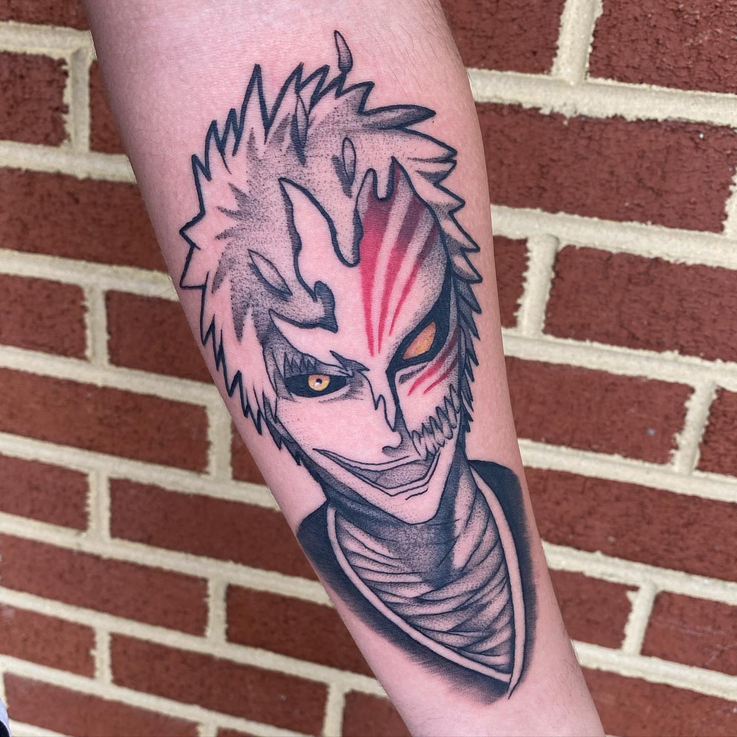 Tattoo by @deussayink — anime