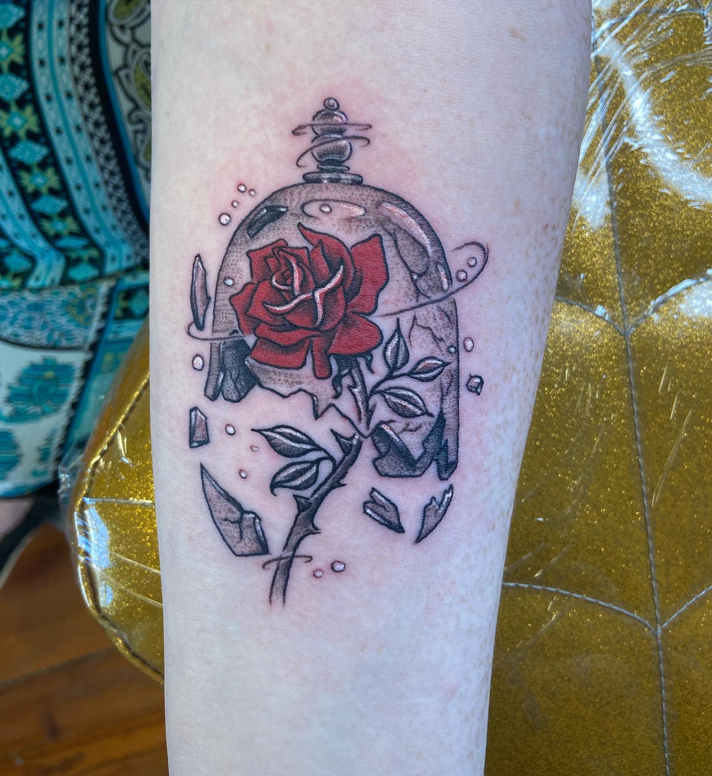 Tattoo by @robertcollinstattoo — black_and_grey, realism