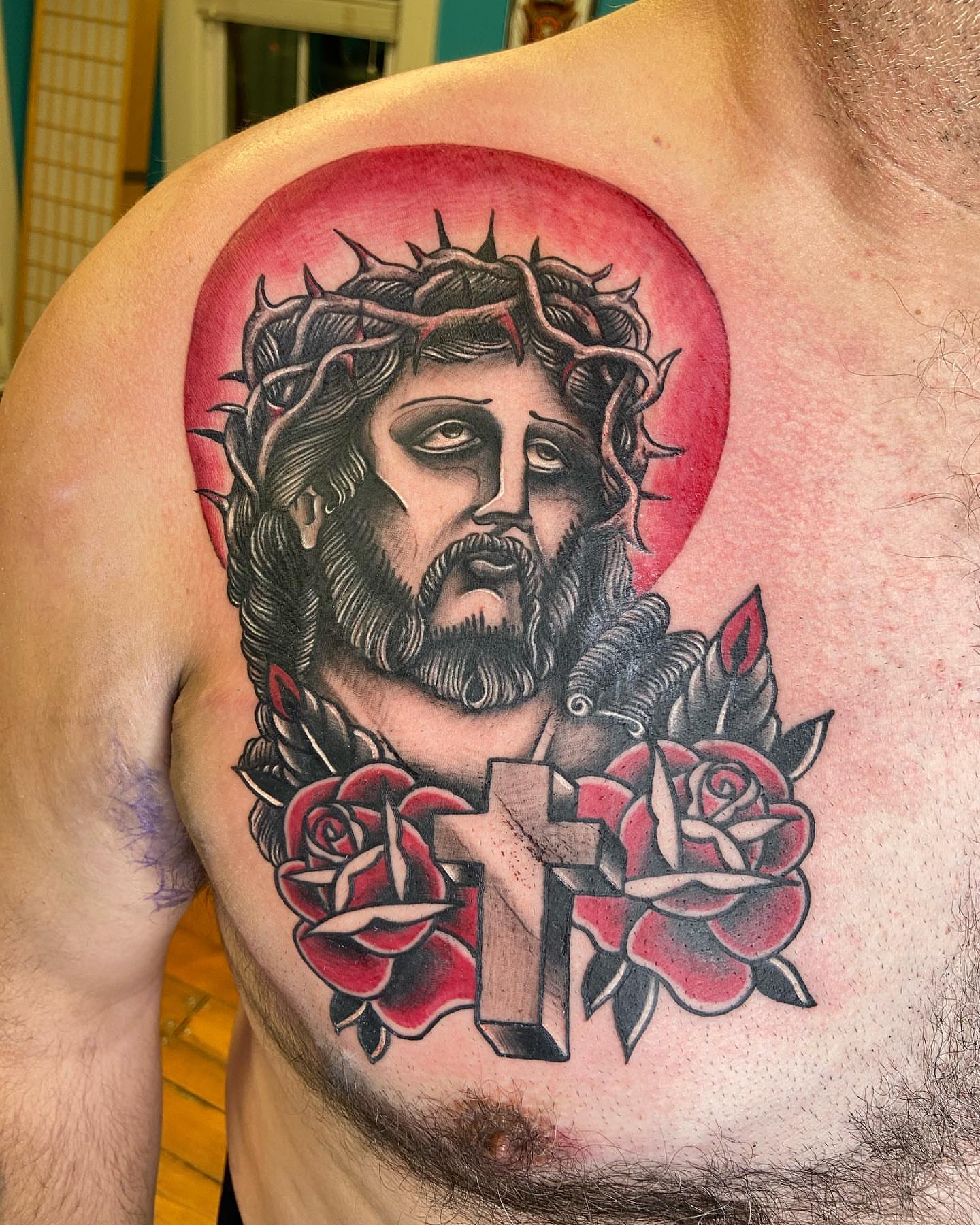 Tattoo by @robertcollinstattoo — american_traditional, realism