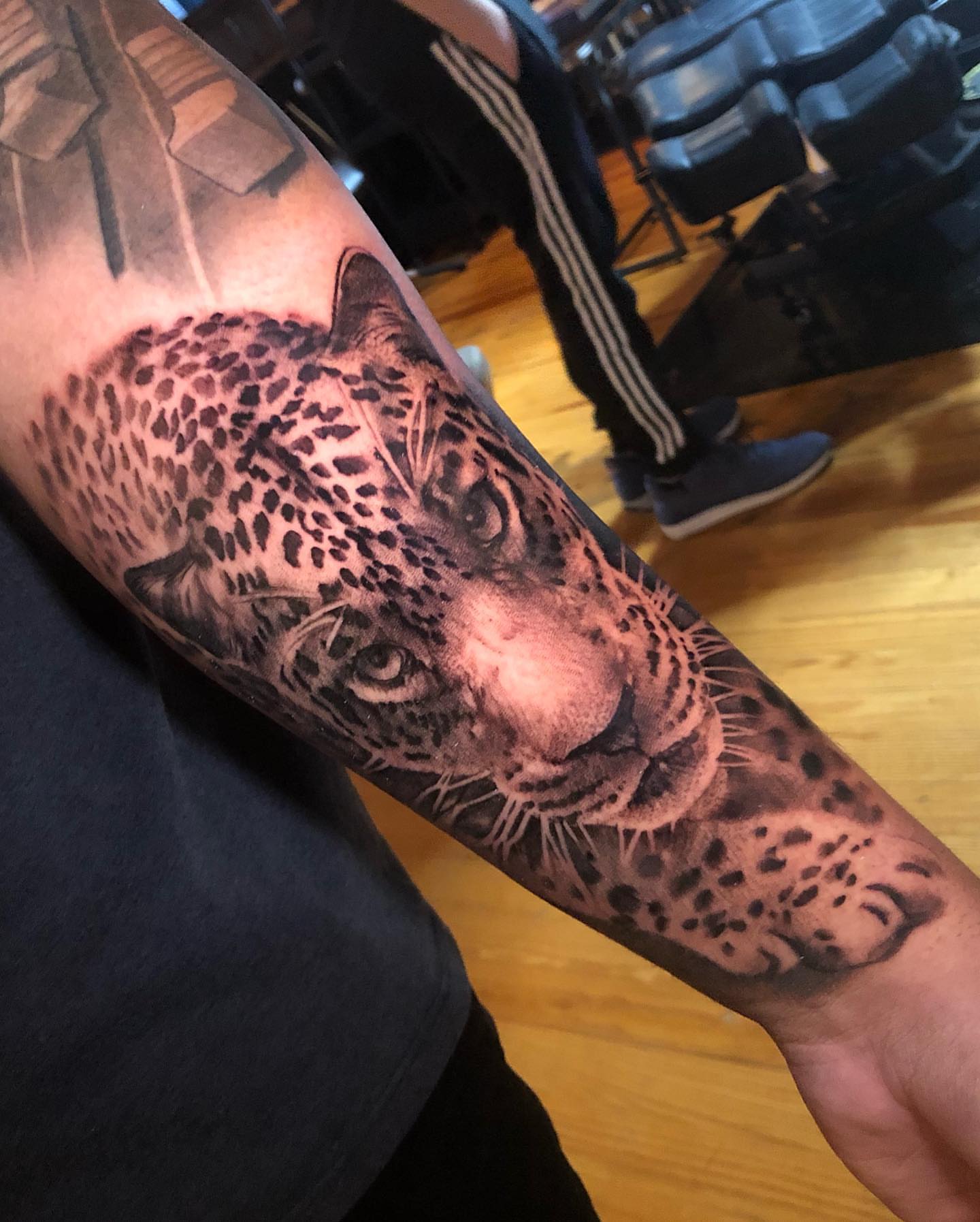 Tattoo by @mikey_ruck — realism, black_and_grey