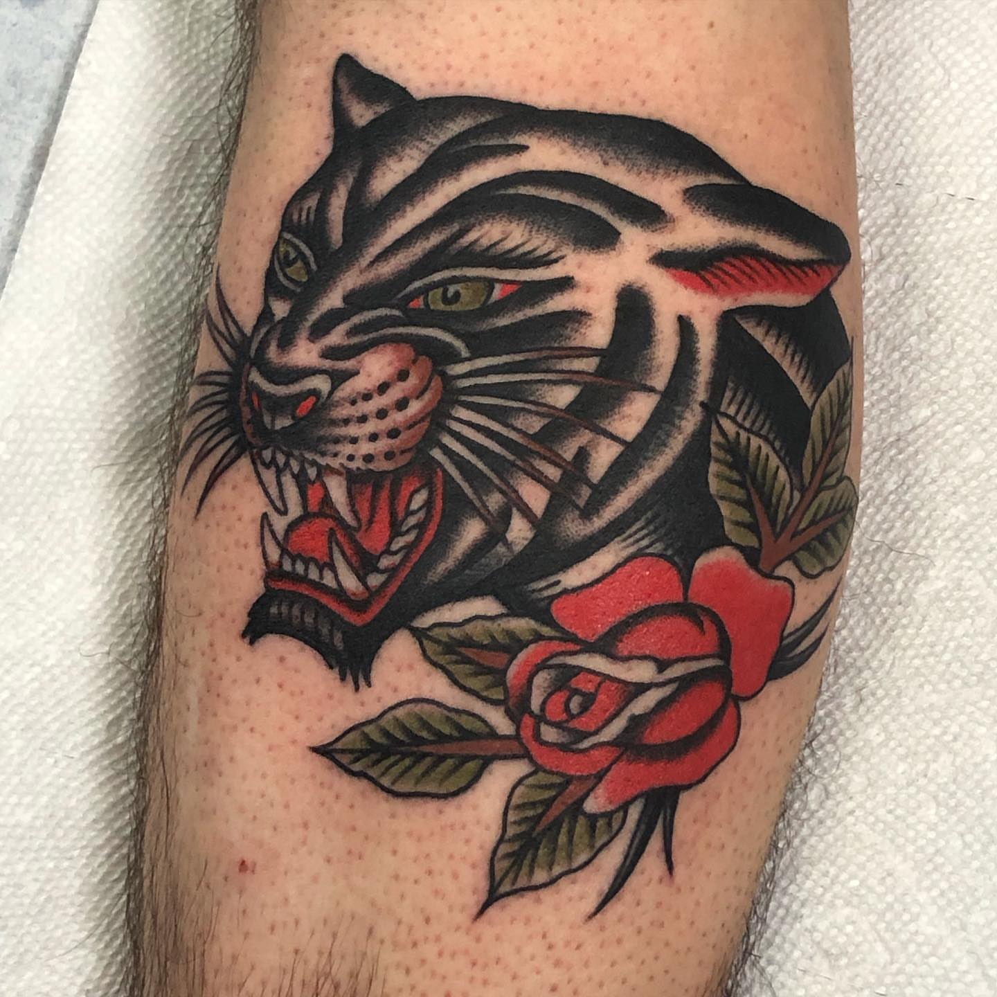 Tattoo by @seanmcmahon_tattoos โ american_traditional, black_and_grey
