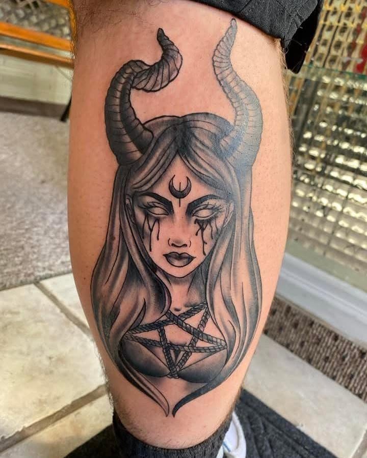 Tattoo by @ta2sbyboss — dark_realism, black_and_grey