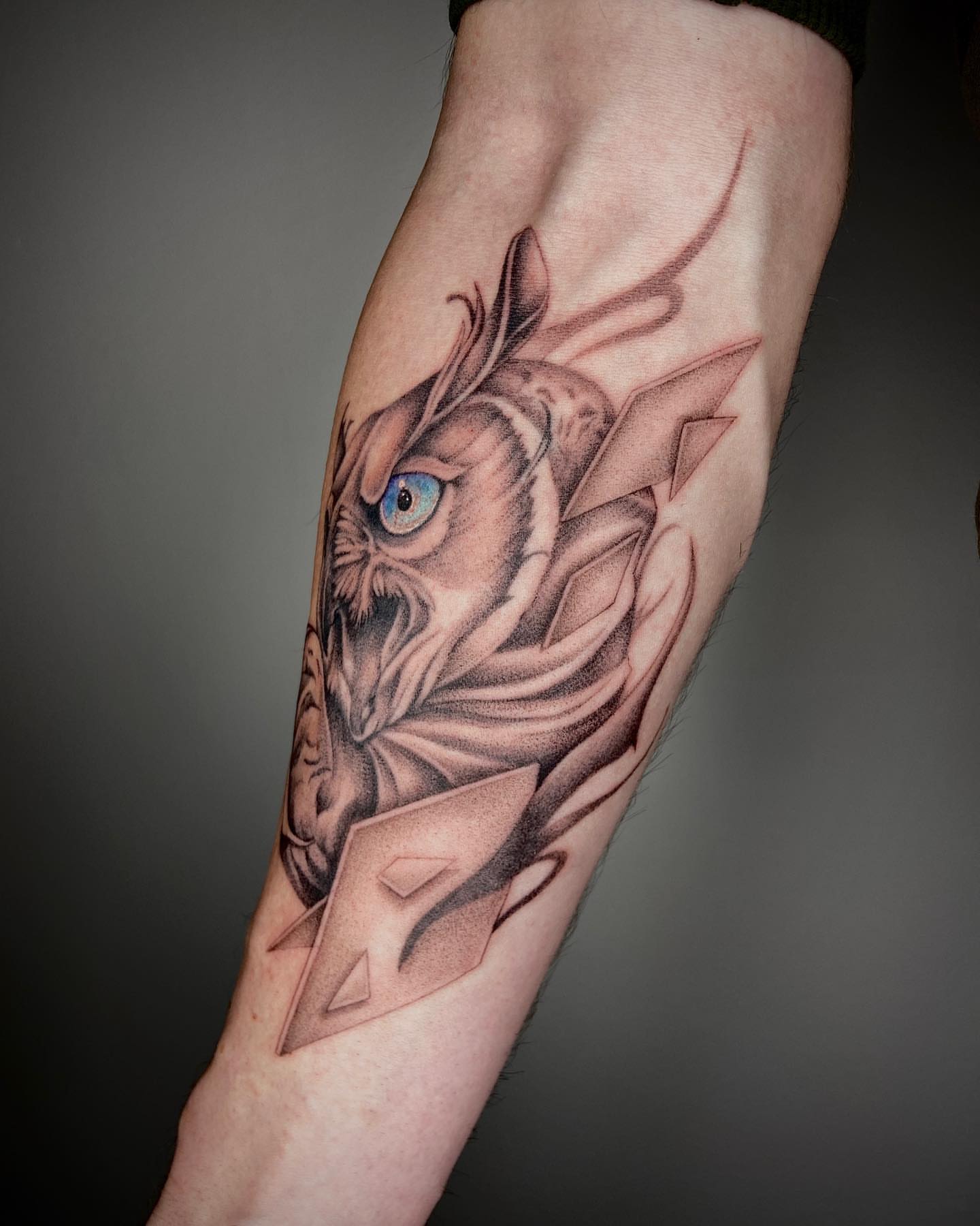 Tattoo by @artemulv — realism, dark_realism