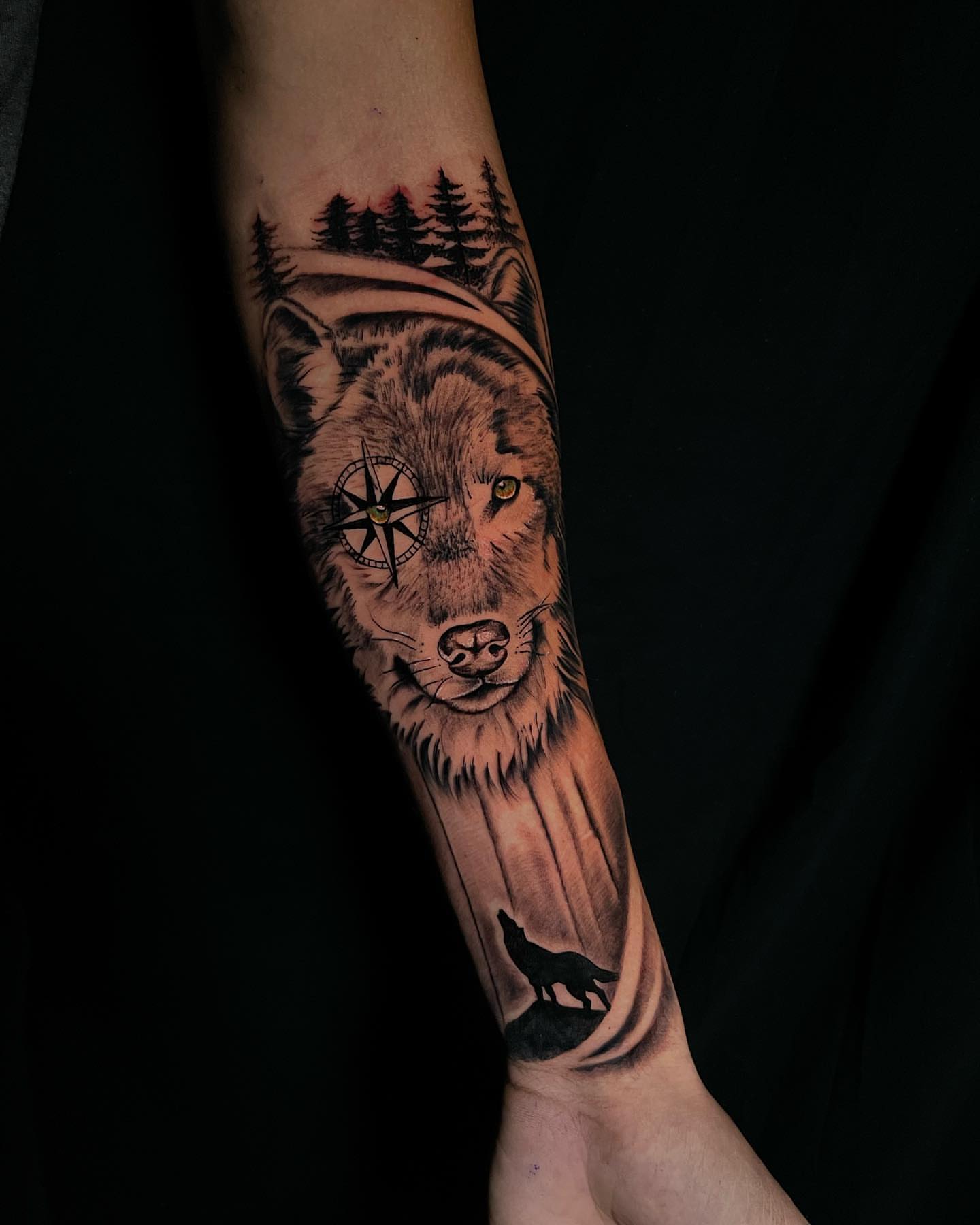 Tattoo by @doriink — realism, black_and_grey
