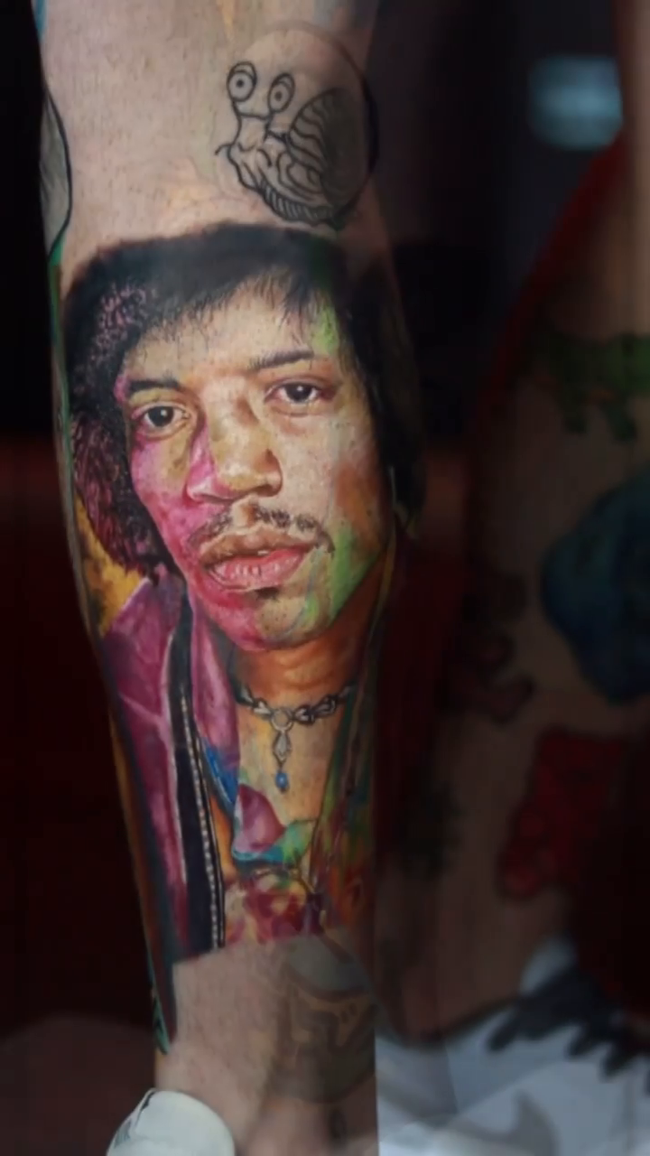 Tattoo by @corzo_tattoo_art — realism, trash_polka