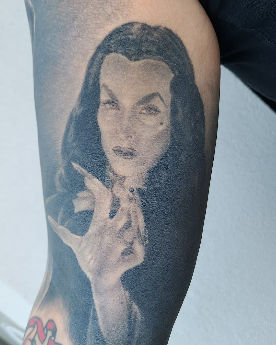 Tattoo by @heathen_tattooer โ black_and_grey, realism
