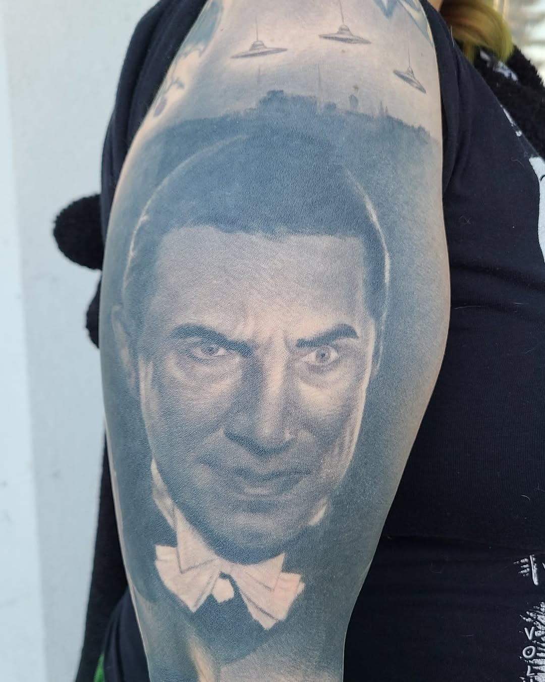 Tattoo by @heathen_tattooer โ black_and_grey, realism