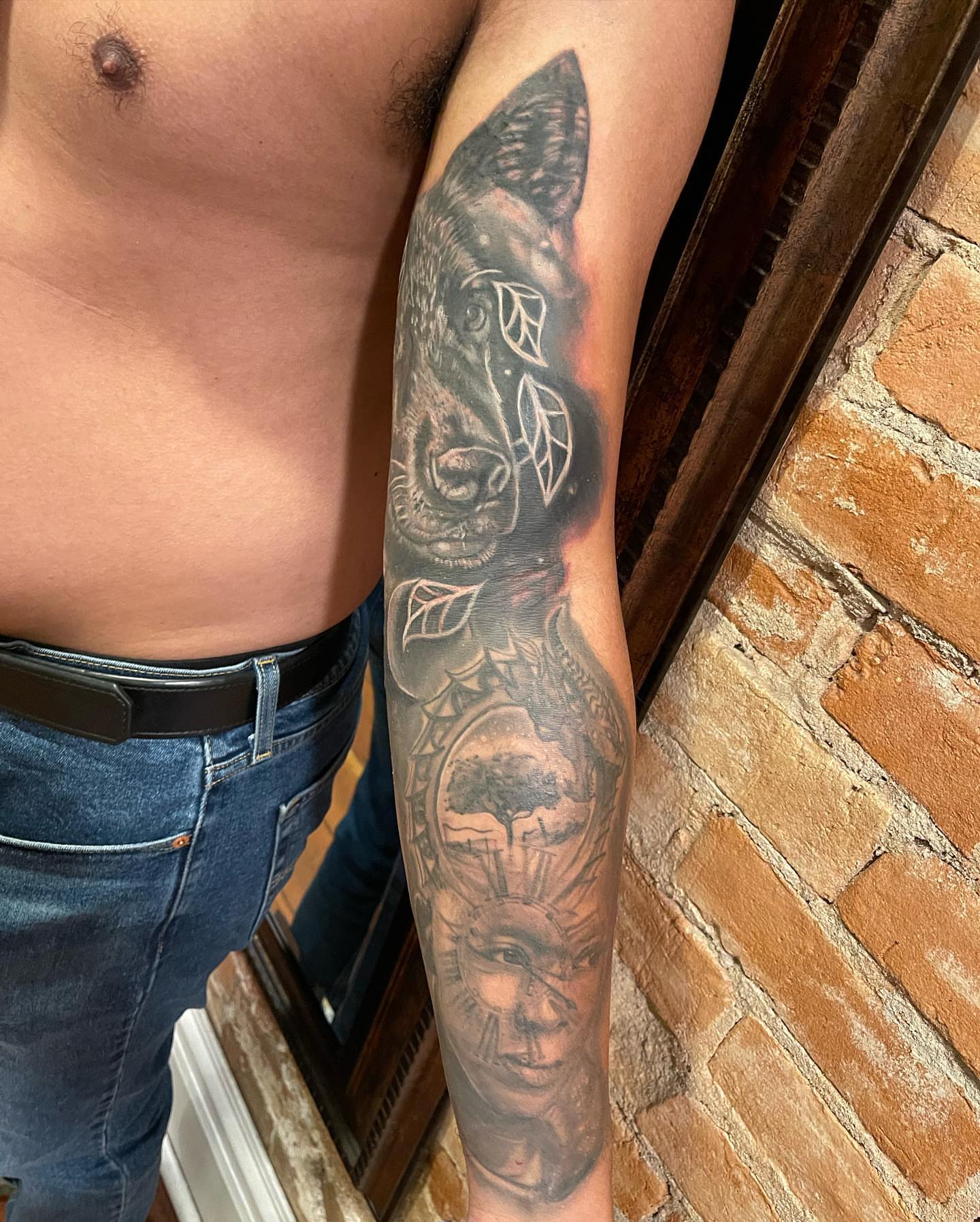 Tattoo by @herna.the.machine — american_traditional, black_and_grey