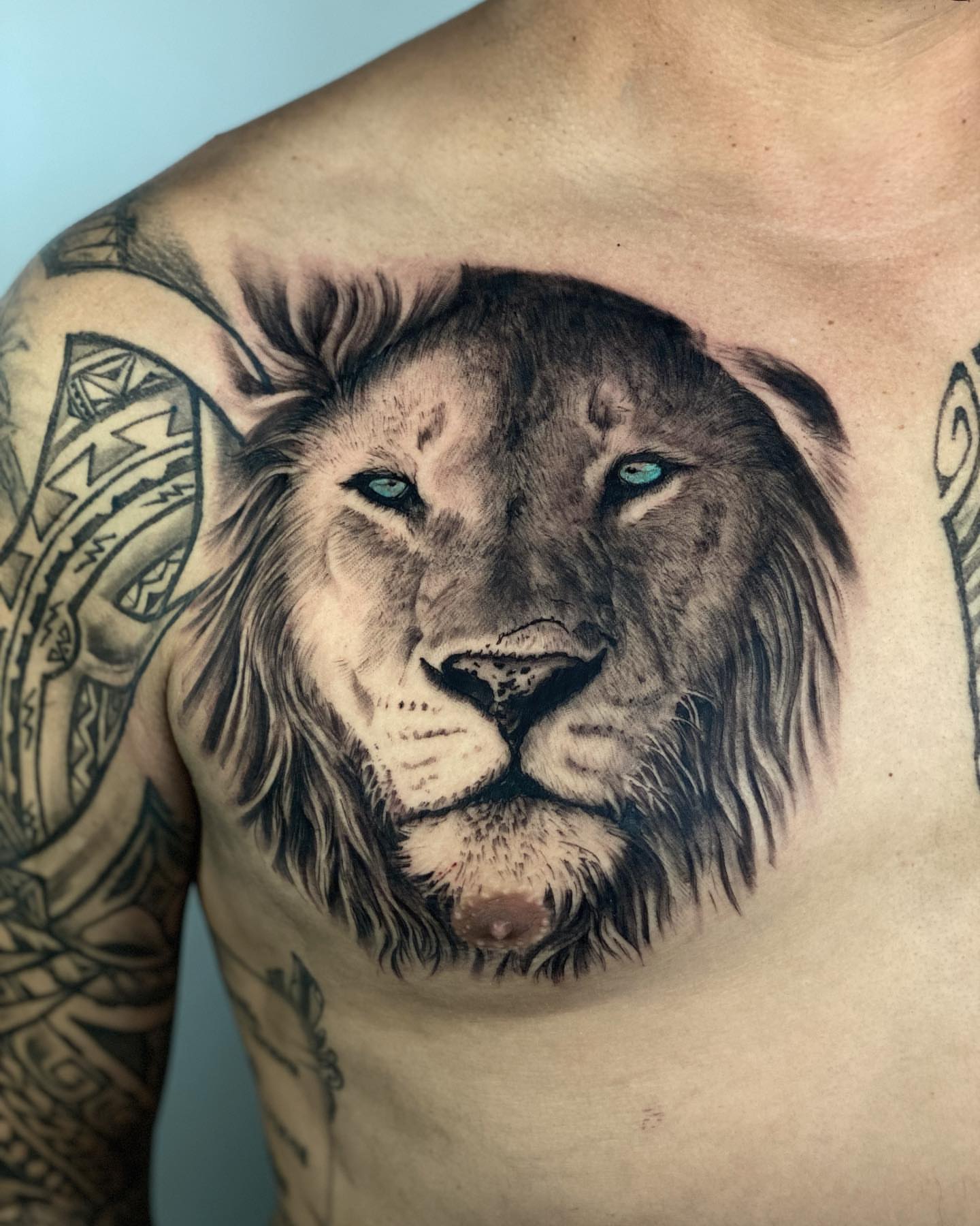 Tattoo by @onespeedtattoo — realism, black_and_grey
