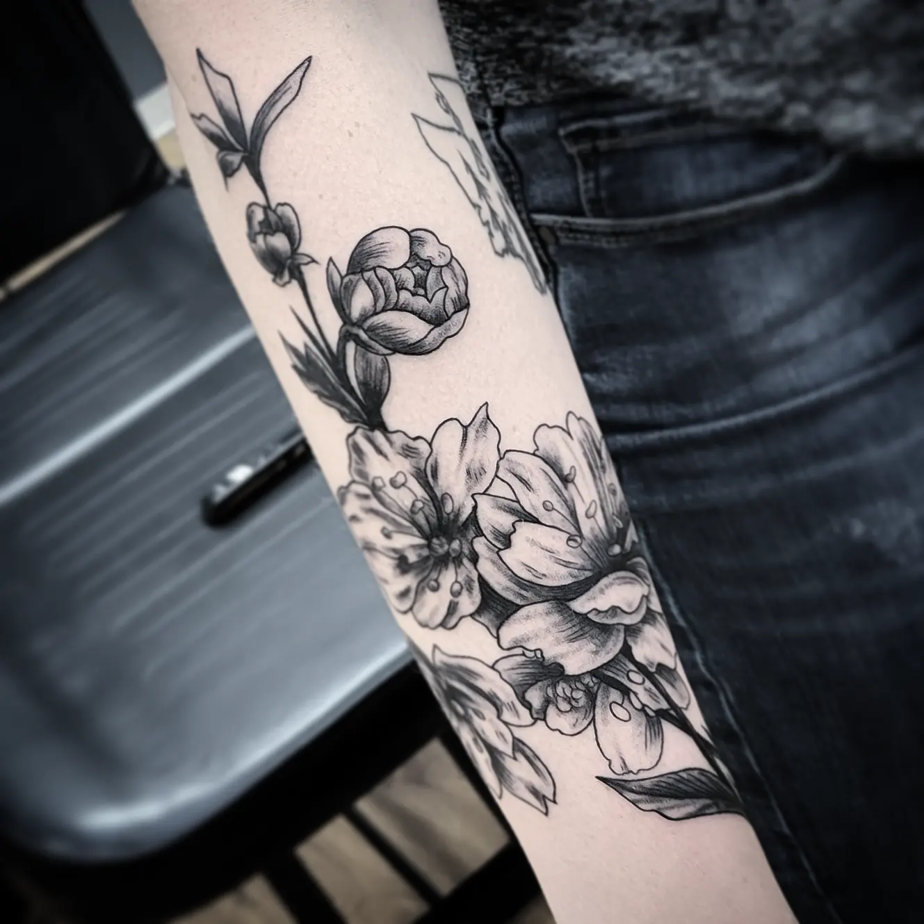 Tattoo by @jc_tats — black_and_grey