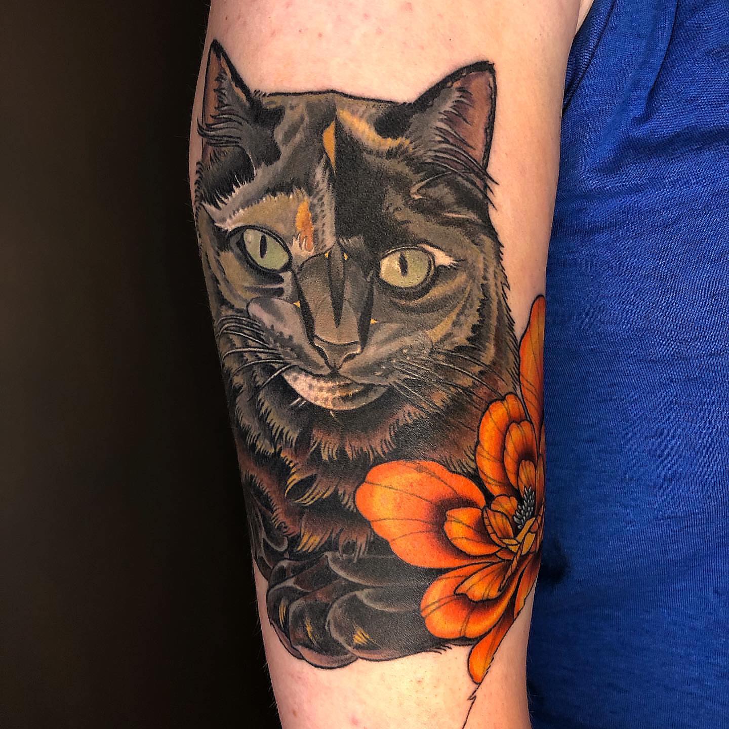 Tattoo by @justintattooart — realism