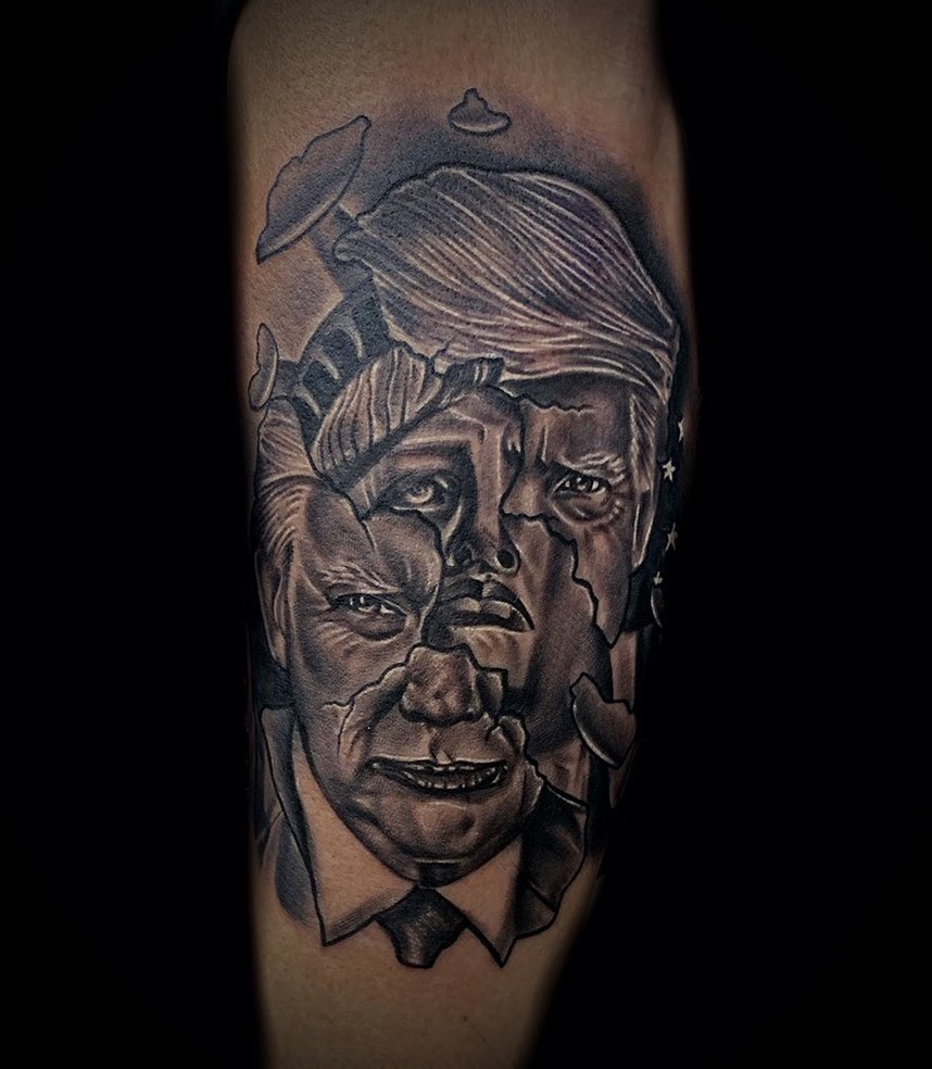 Tattoo by @anthonyclesceritattoo — realism, black_and_grey