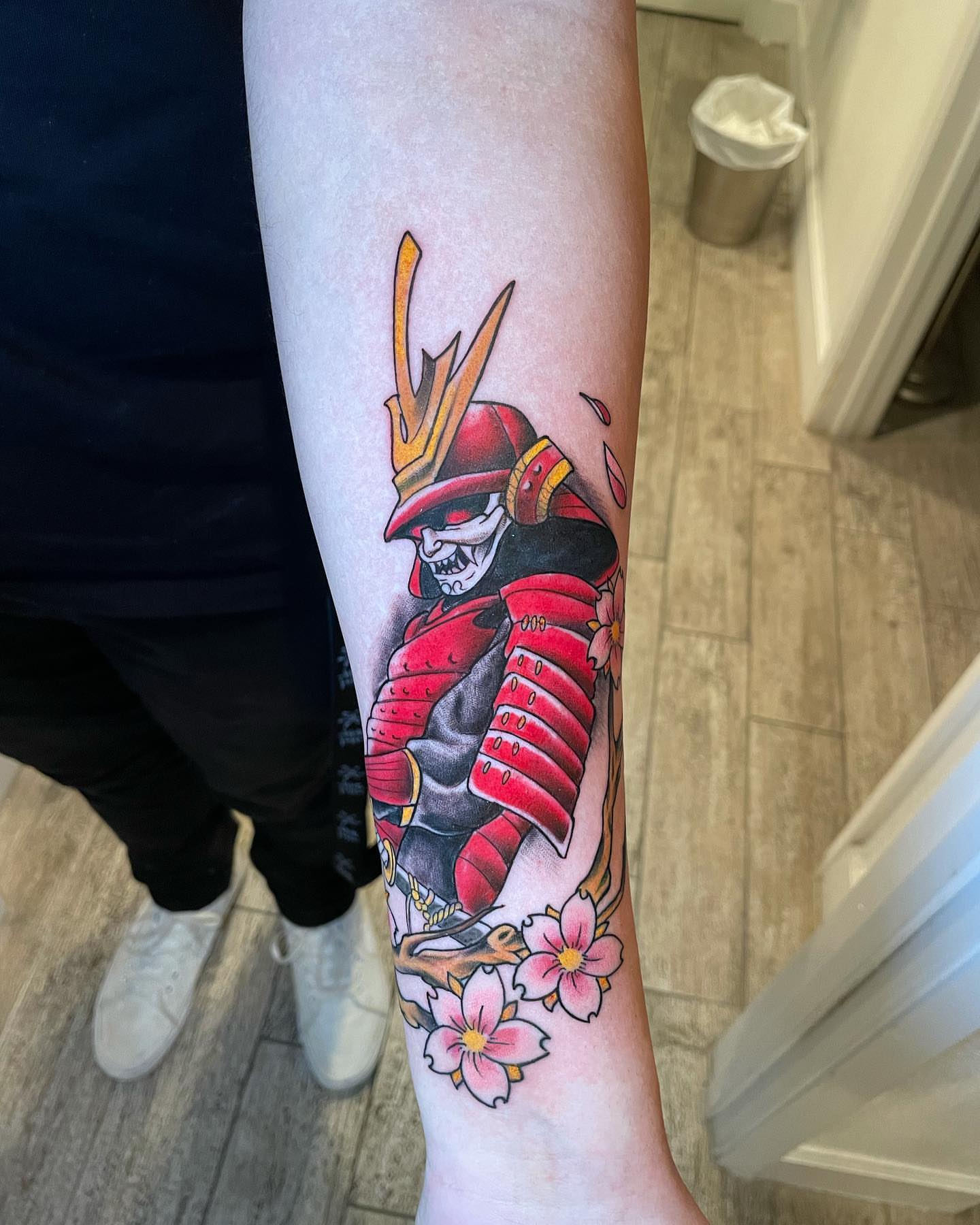 Tattoo by @dannysan14 — japanese_irezumi, dotwork