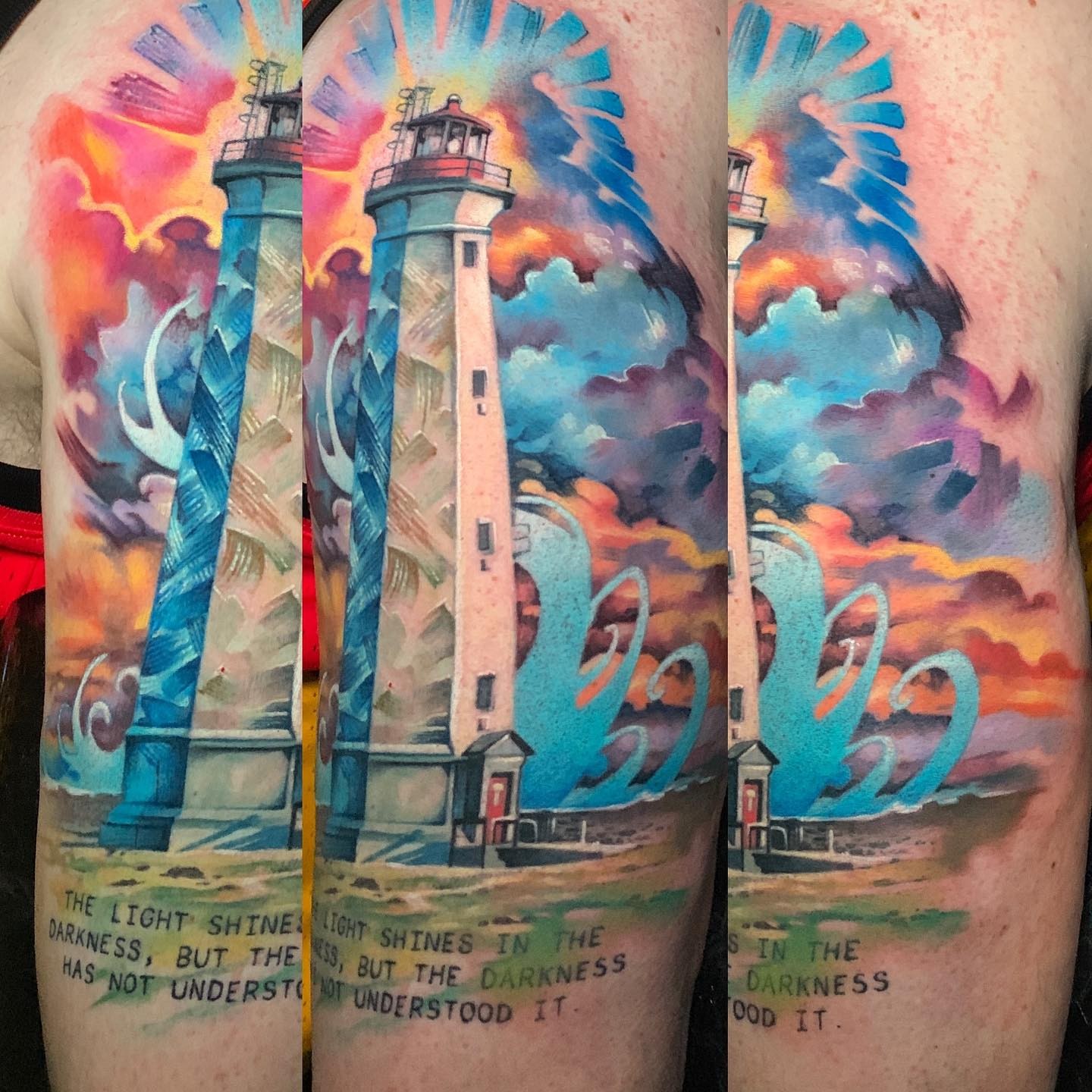 Tattoo by @roveink — watercolor