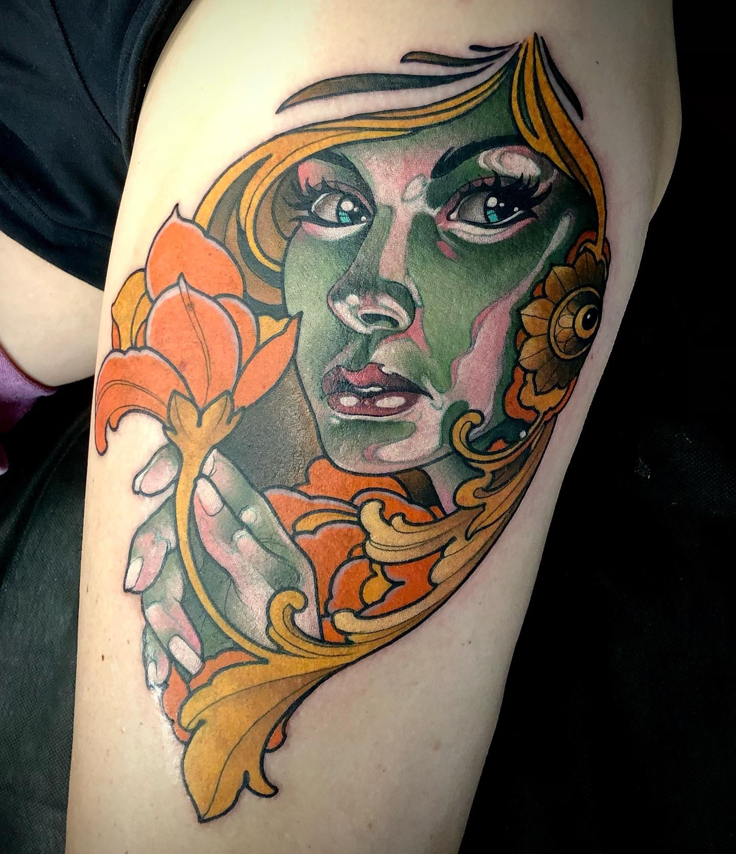 Tattoo by @jamestex — new_school, illustrative