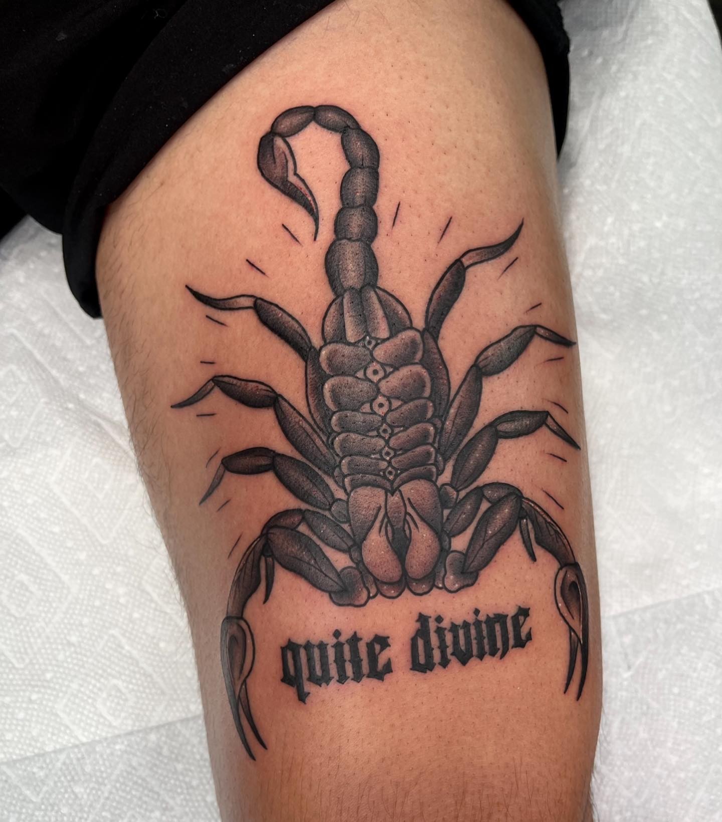 Tattoo by @jocetattoos — black_and_grey