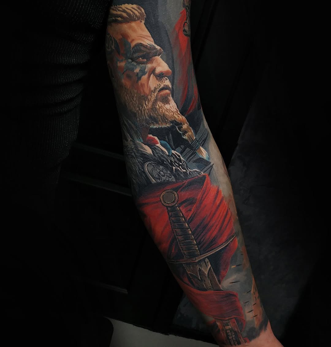 Tattoo by @vladimirlutaev — realism, black_and_grey