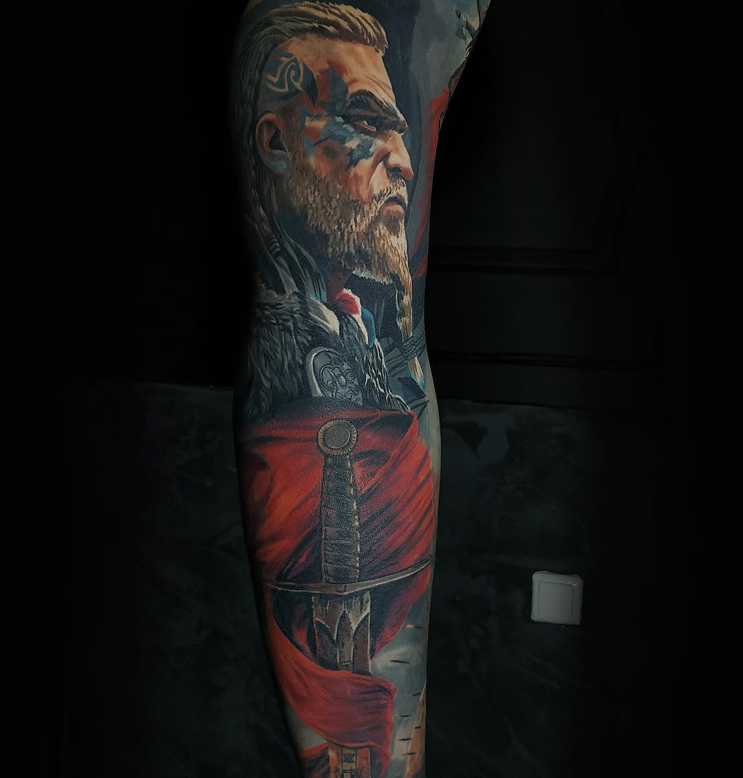Tattoo by @vladimirlutaev — realism, black_and_grey