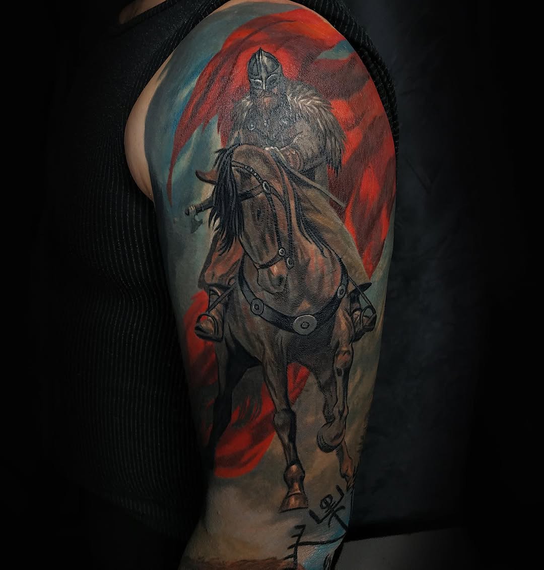 Tattoo by @vladimirlutaev — realism, black_and_grey