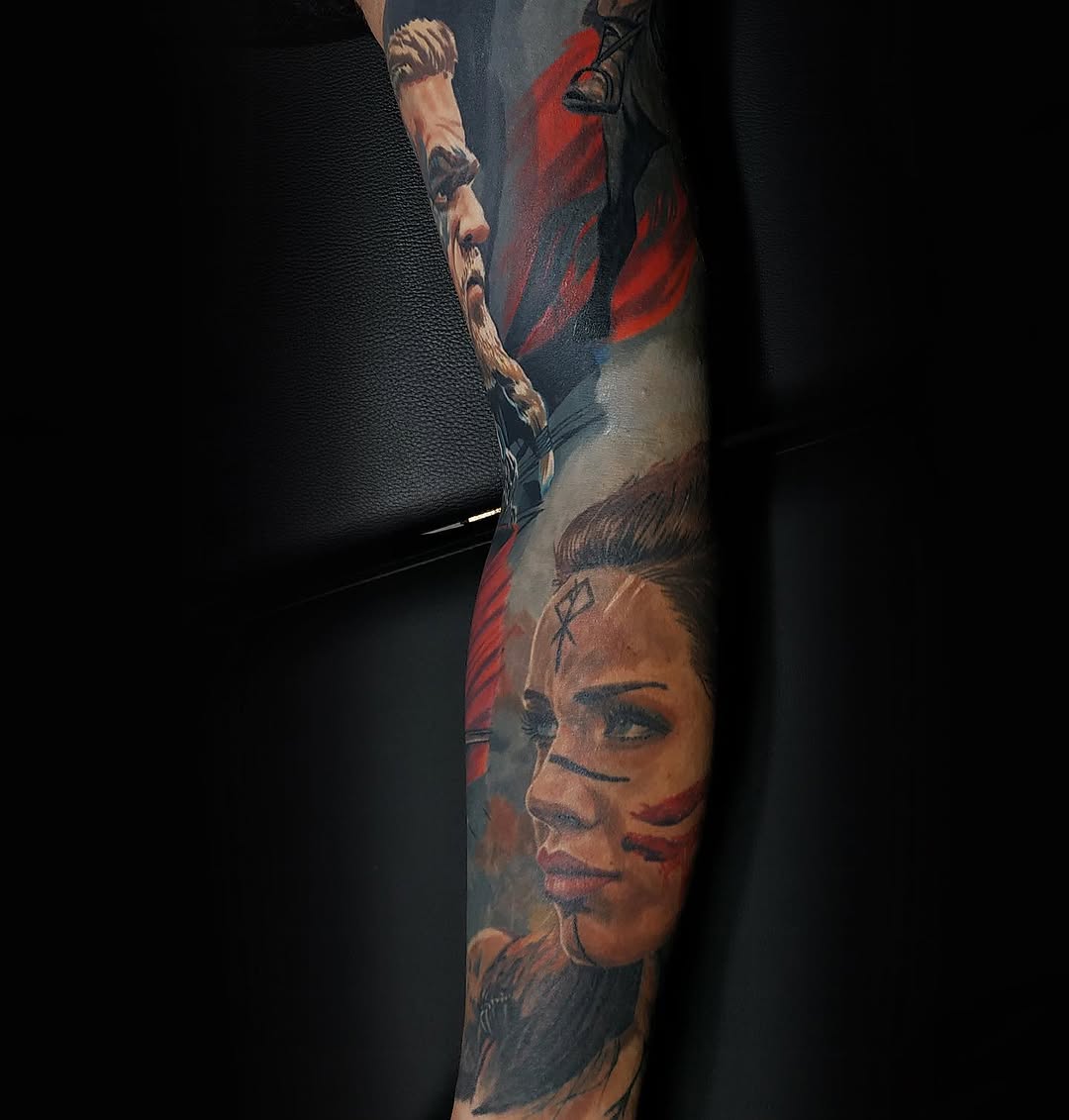 Tattoo by @vladimirlutaev — realism, black_and_grey