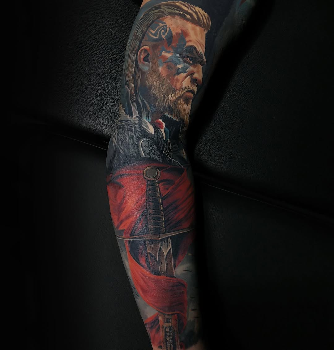 Tattoo by @vladimirlutaev — realism, black_and_grey